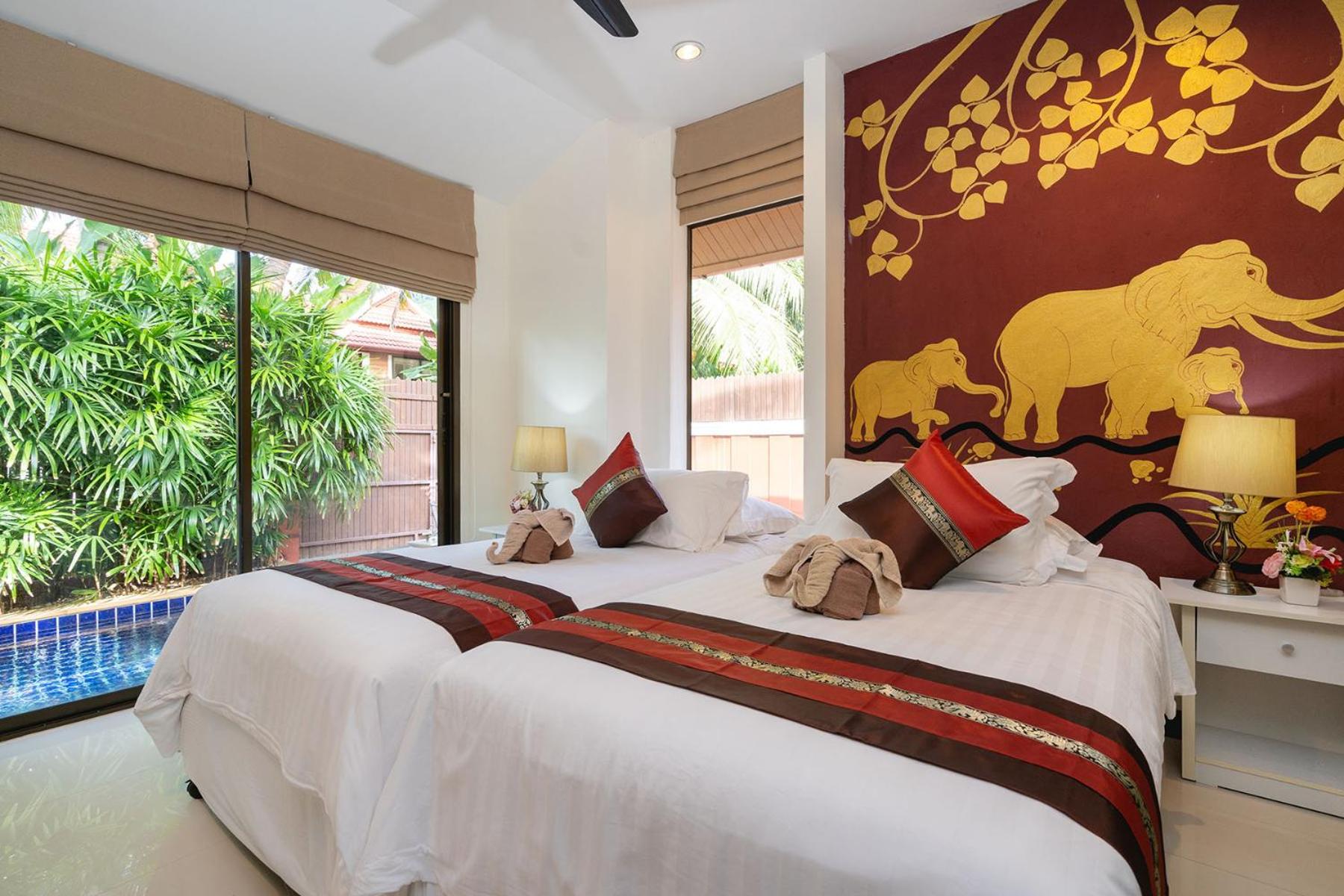 3 Bedroom Suite Private Pool Villa With Bathtub (Free airport pick up minimum 3 nights, 25% discount on food and beverages) photo 1
