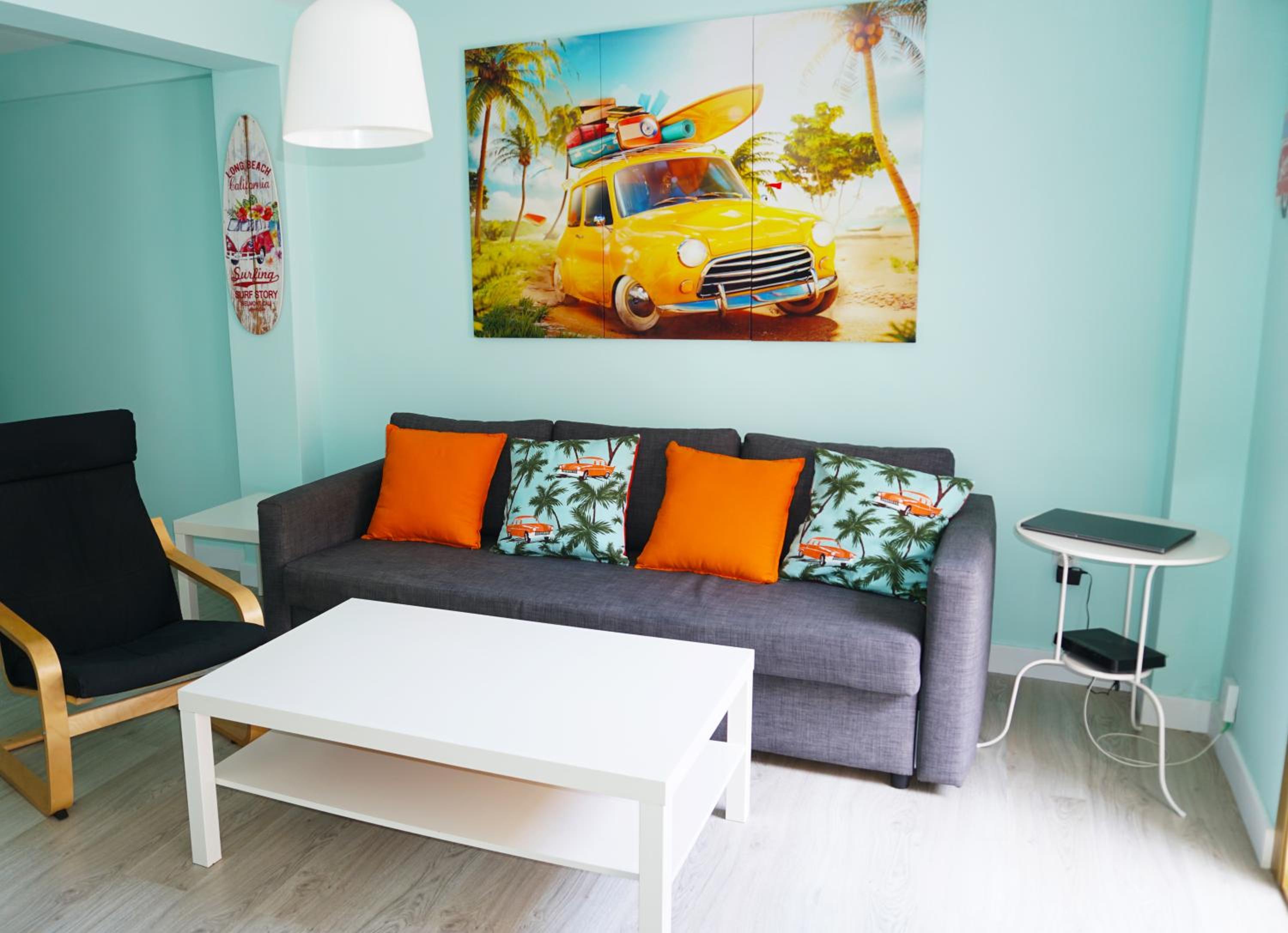Apartamento de dos habitaciones