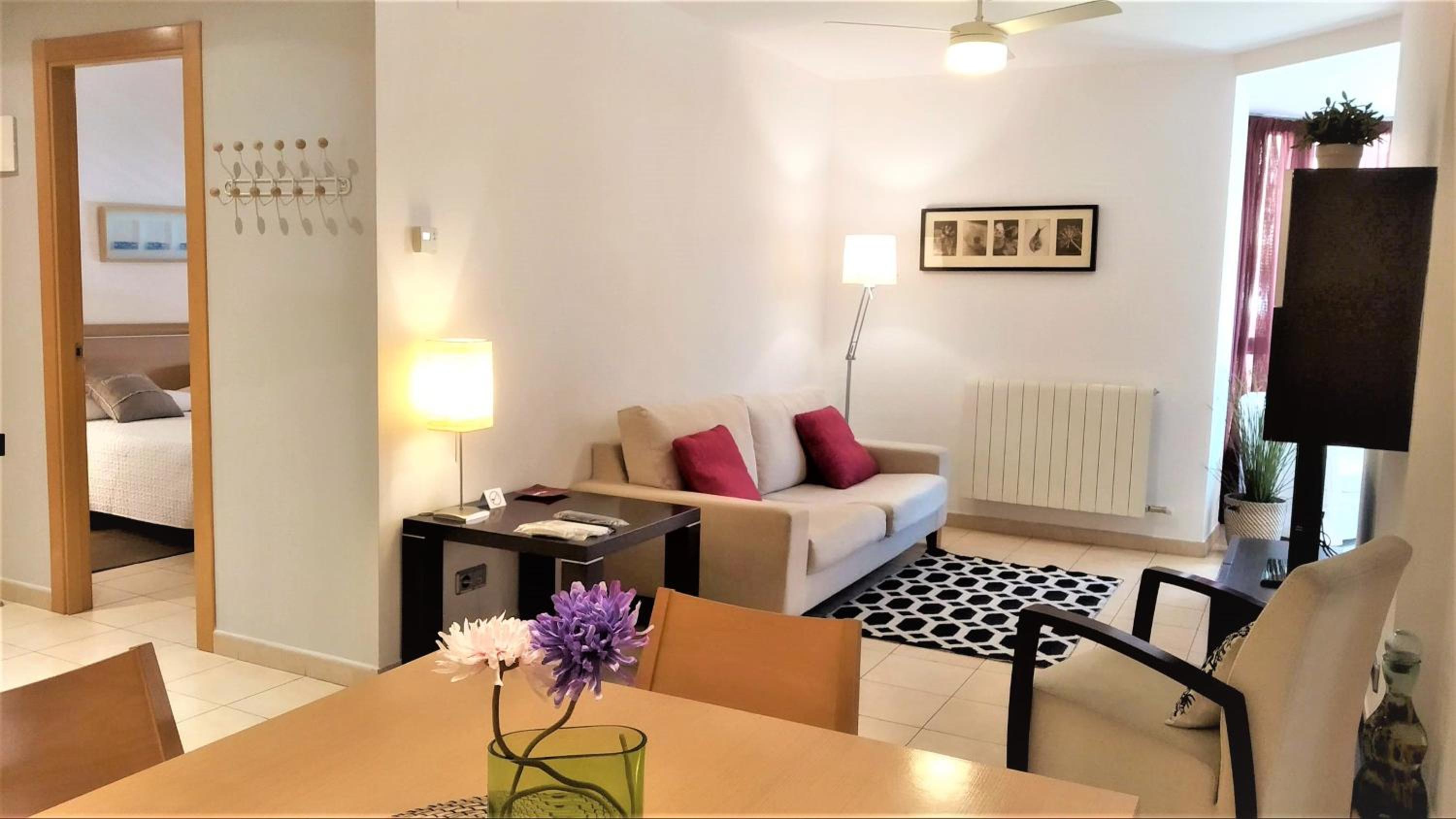 Apartamento de dos habitaciones