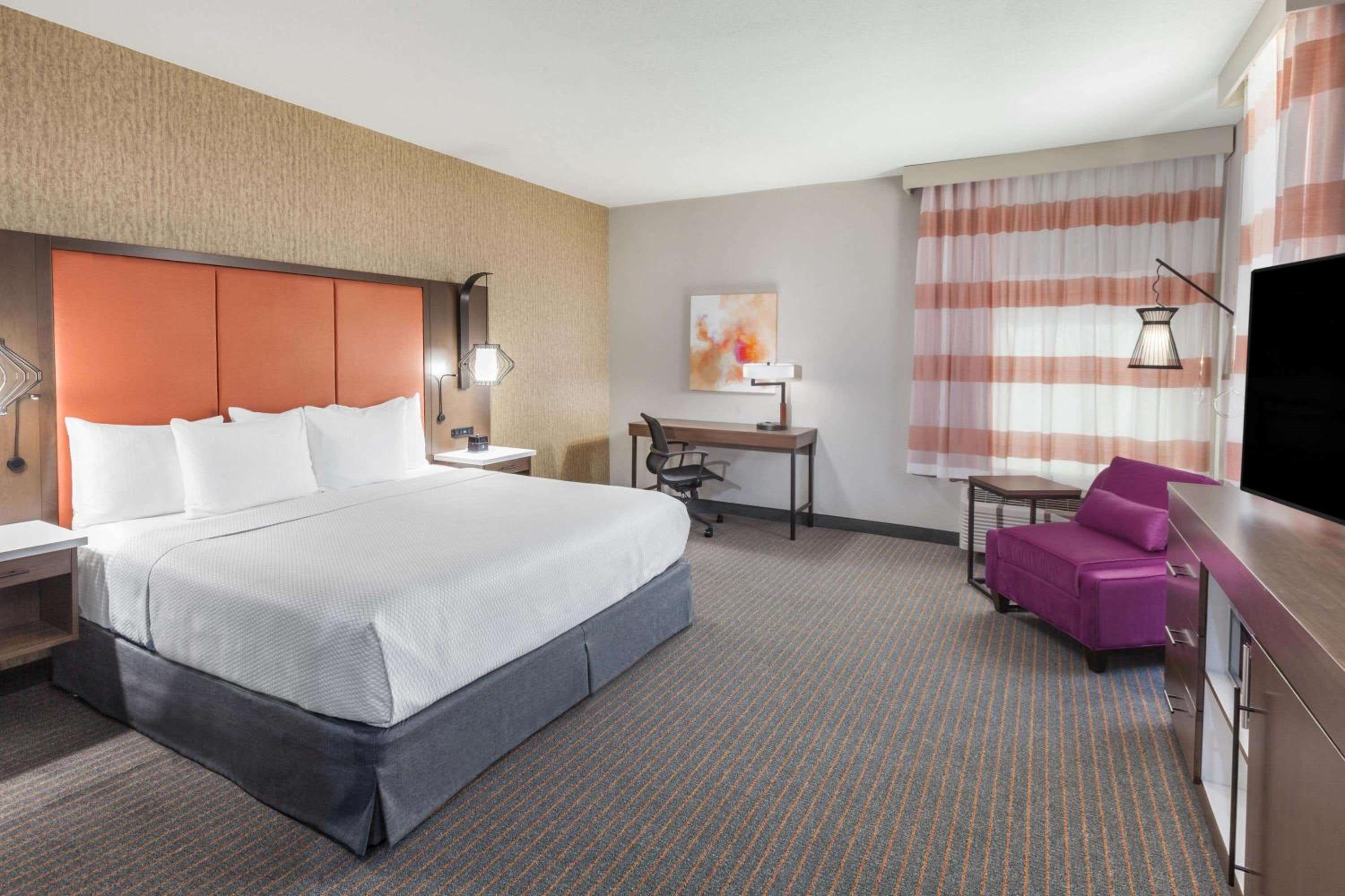 King Room with Roll-In Shower - Mobility/Hearing Accessible - Non-Smoking - Photo 4