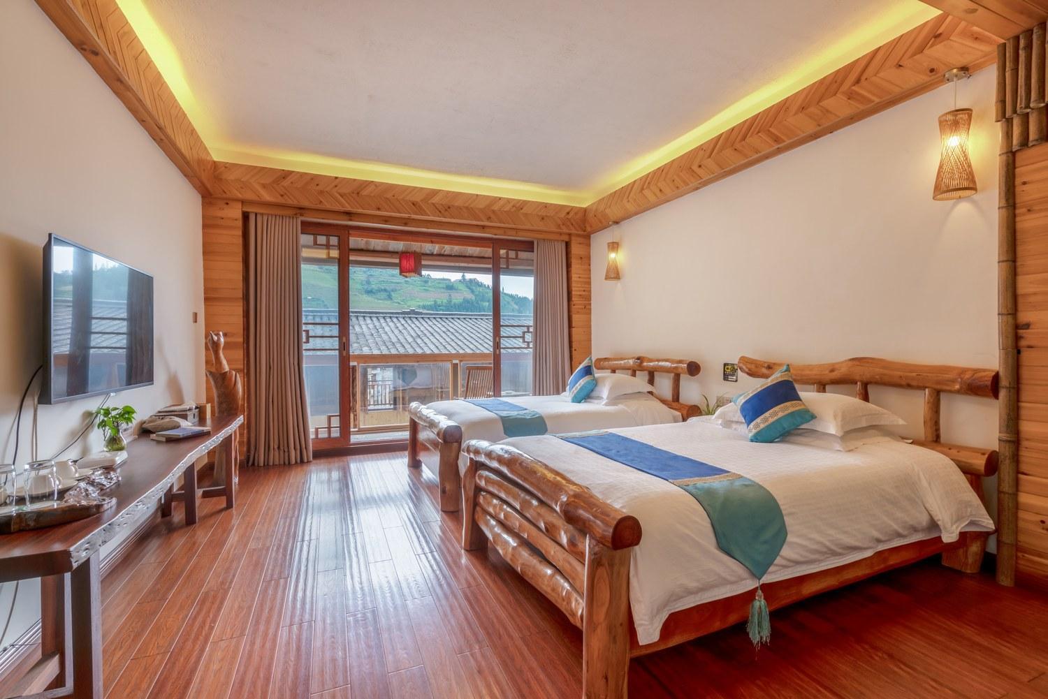 Deluxe Double Room with Two Double Beds photo 3