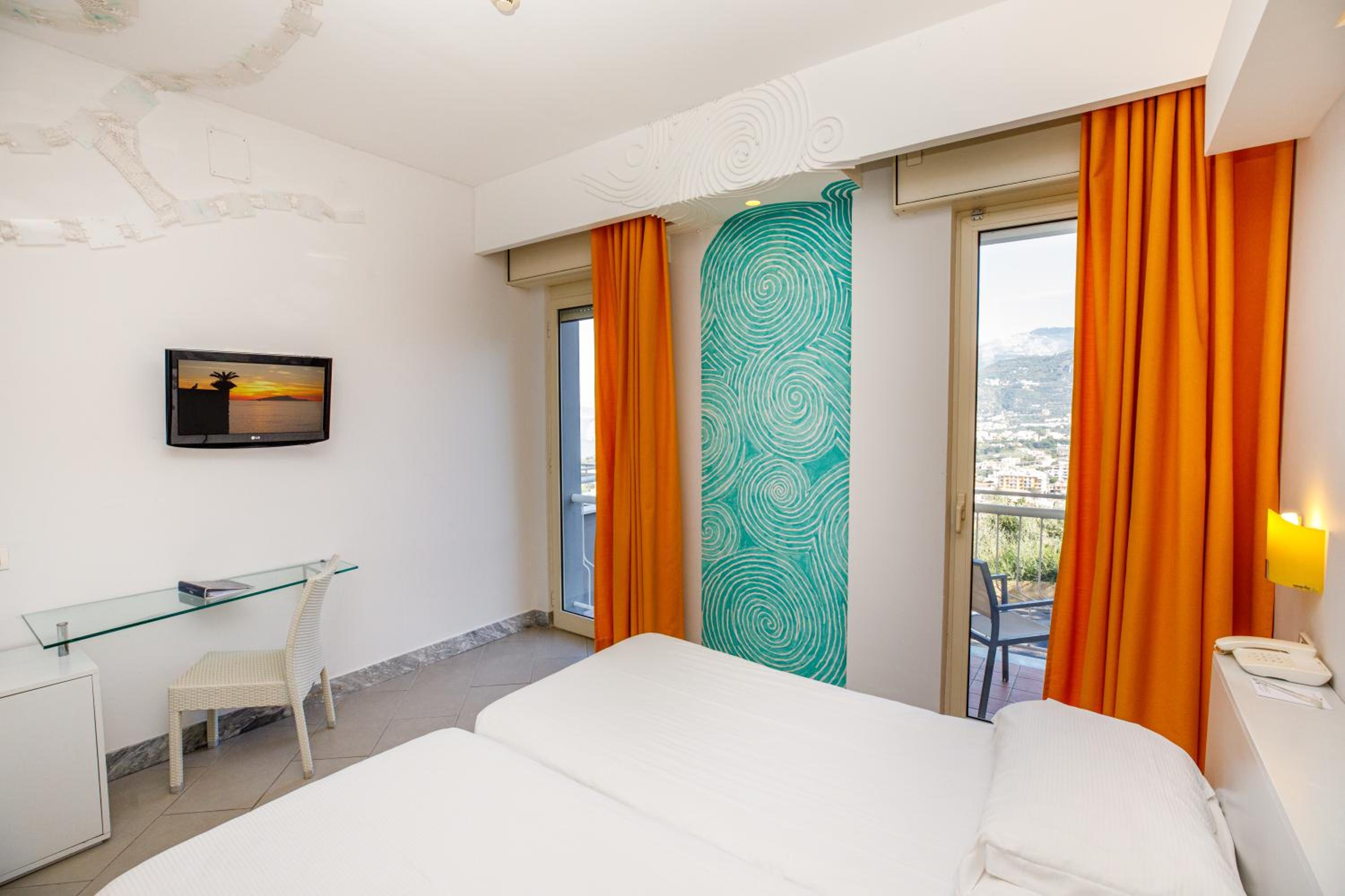 Double or Twin Room with Side Sea View photo 1