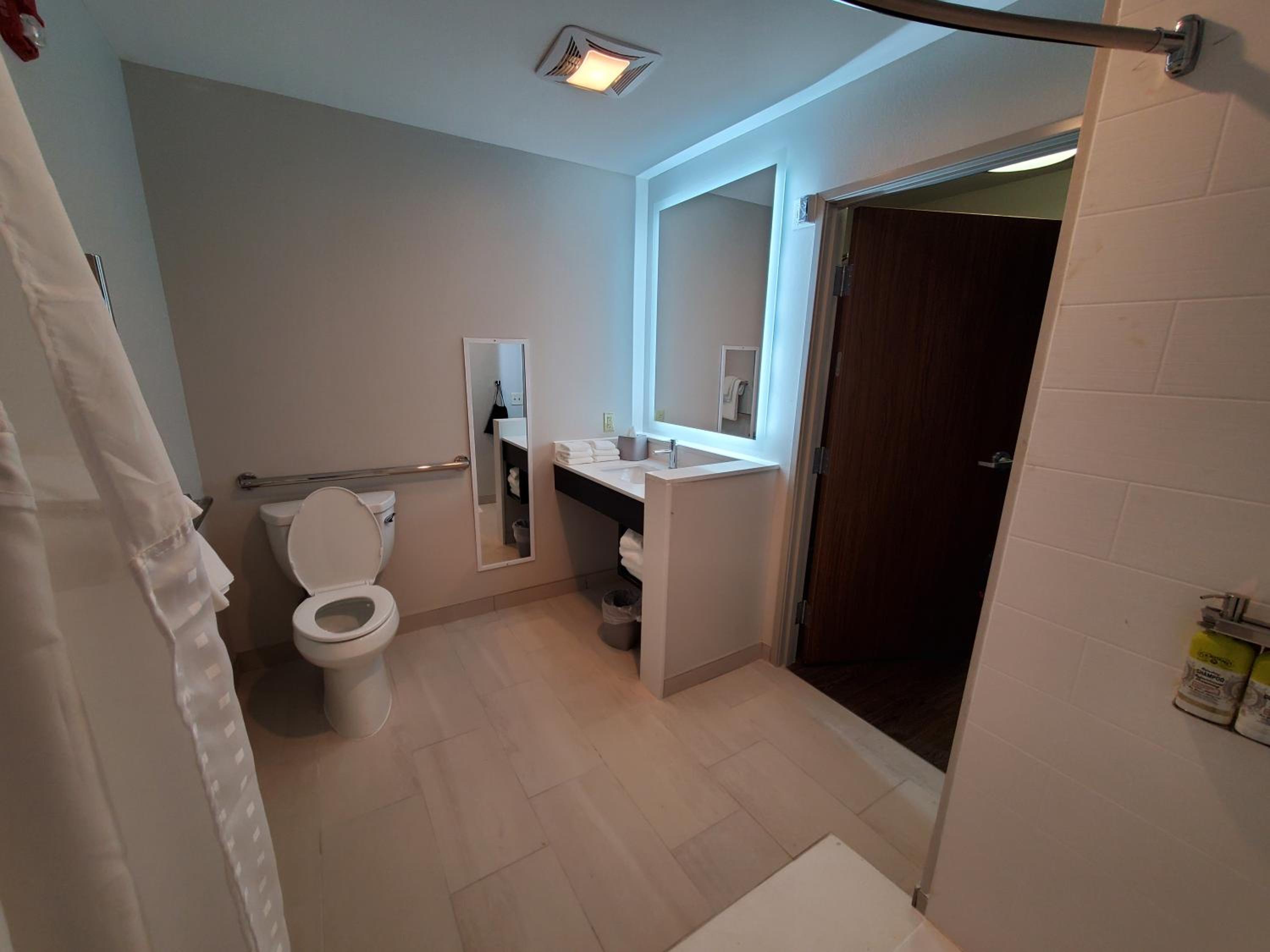 King Room Hearing Accessible with Roll-In Shower - Photo 3