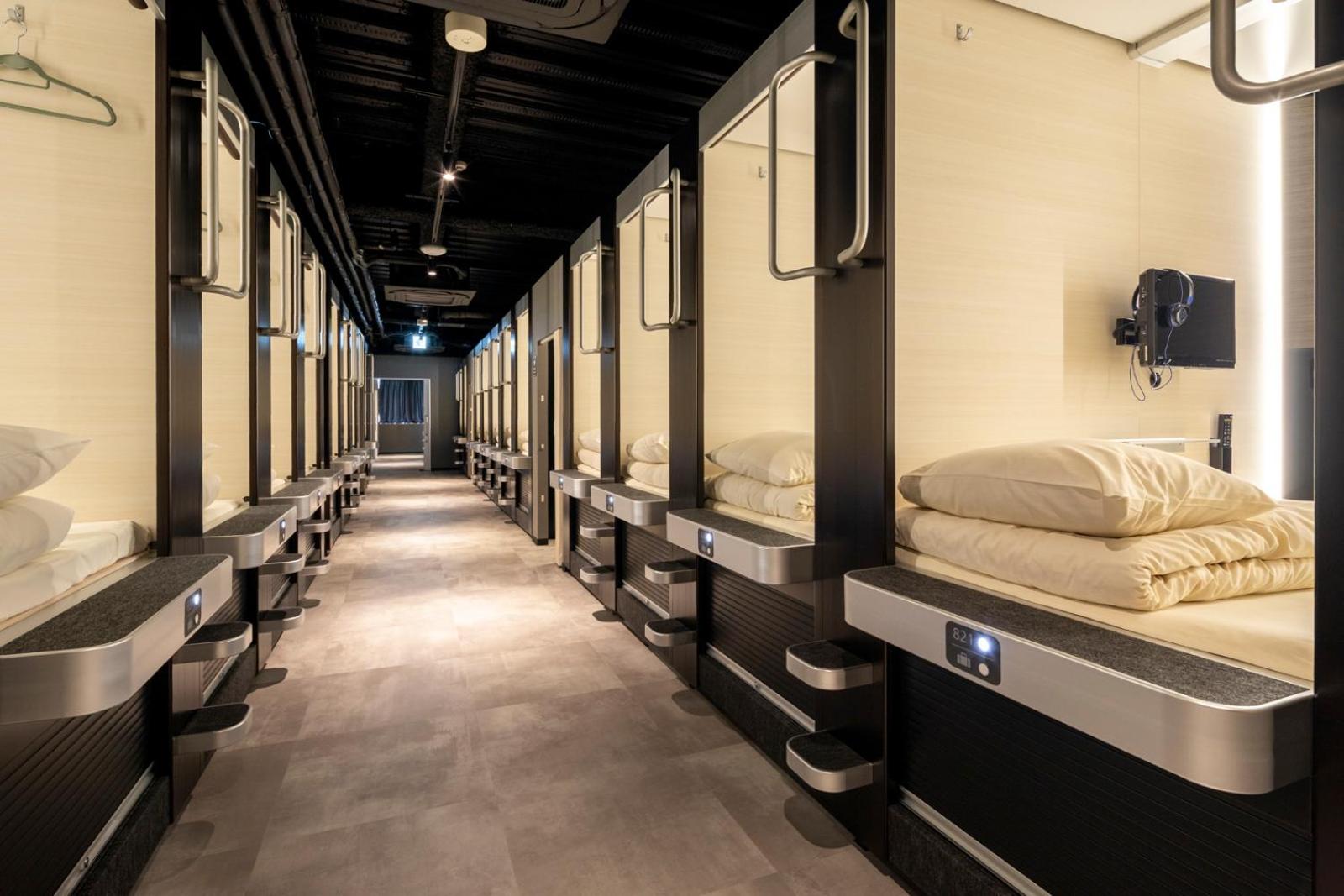 Moderate Capsule Room with Shared Shower and Toilet - Female Only