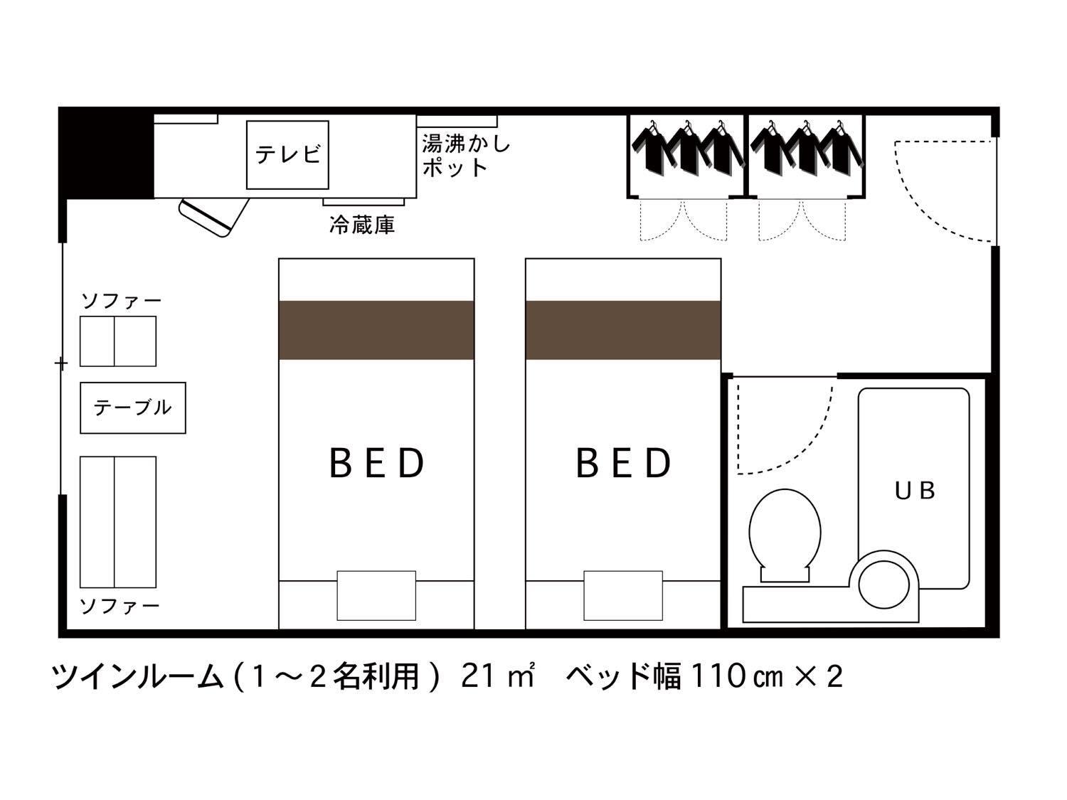 Standard Twin Room - Photo 3
