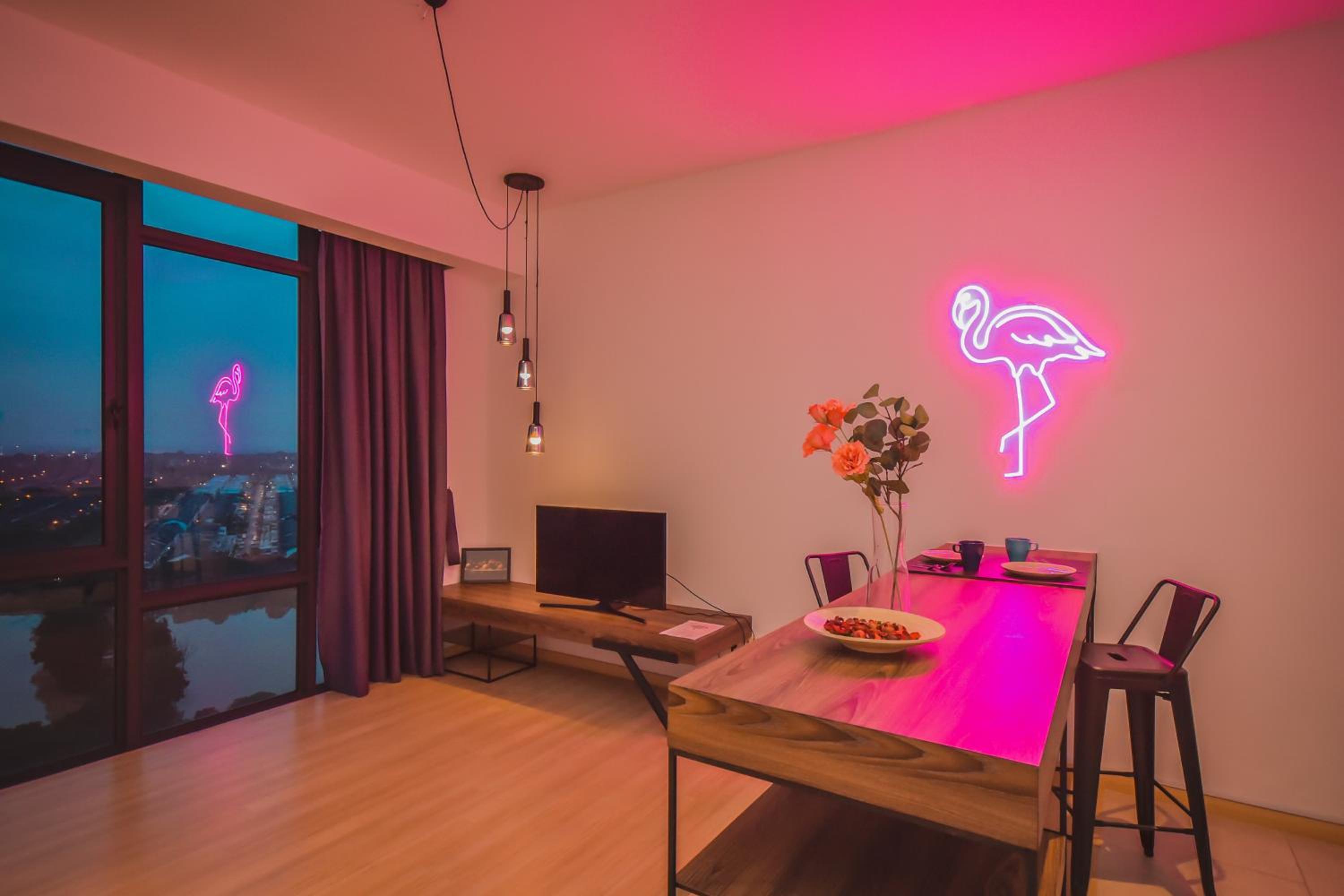 Deluxe Studio with Neon