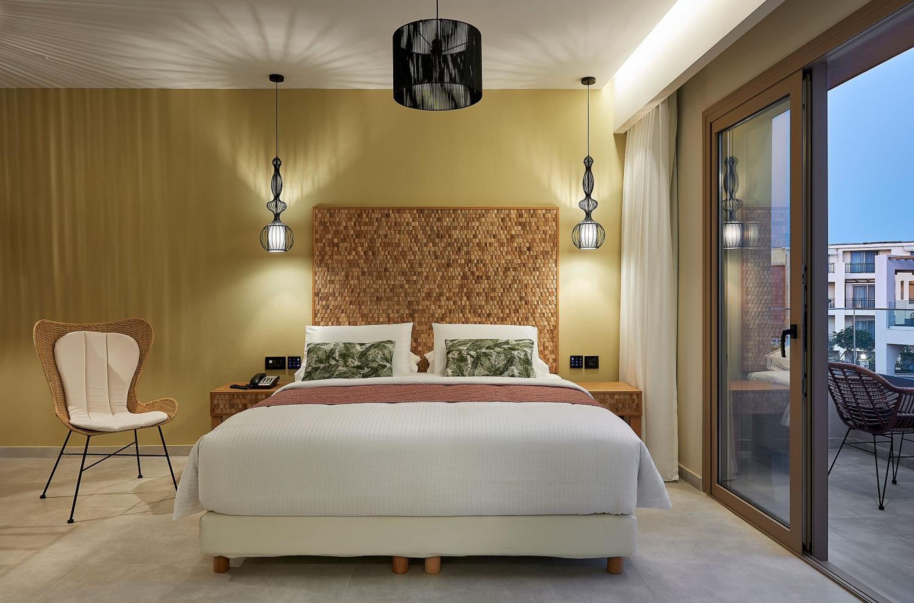 Cozy Double Room with Side Sea View