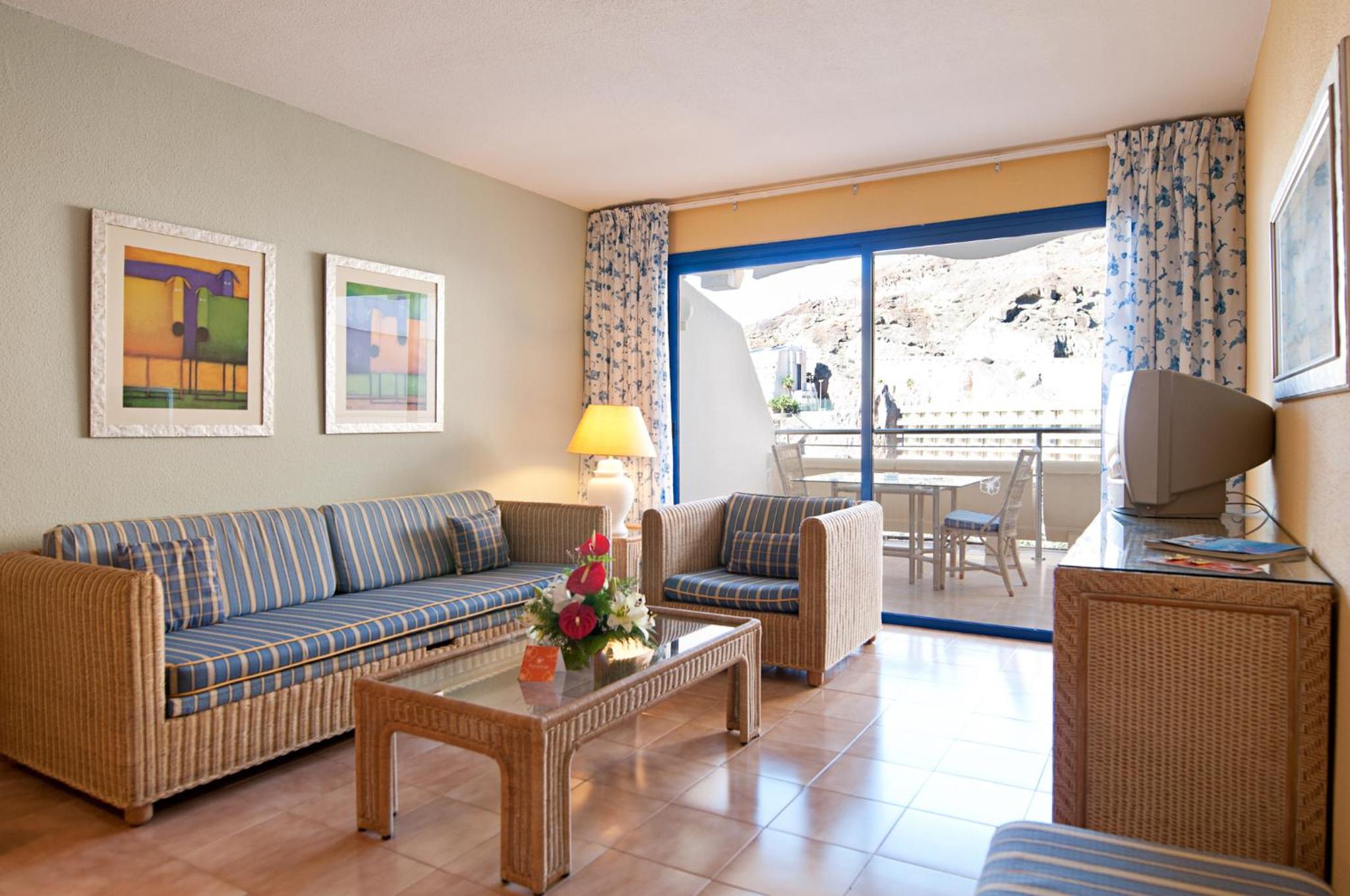 Habitación Familiar con Vista al Jardín y Parque Acuático