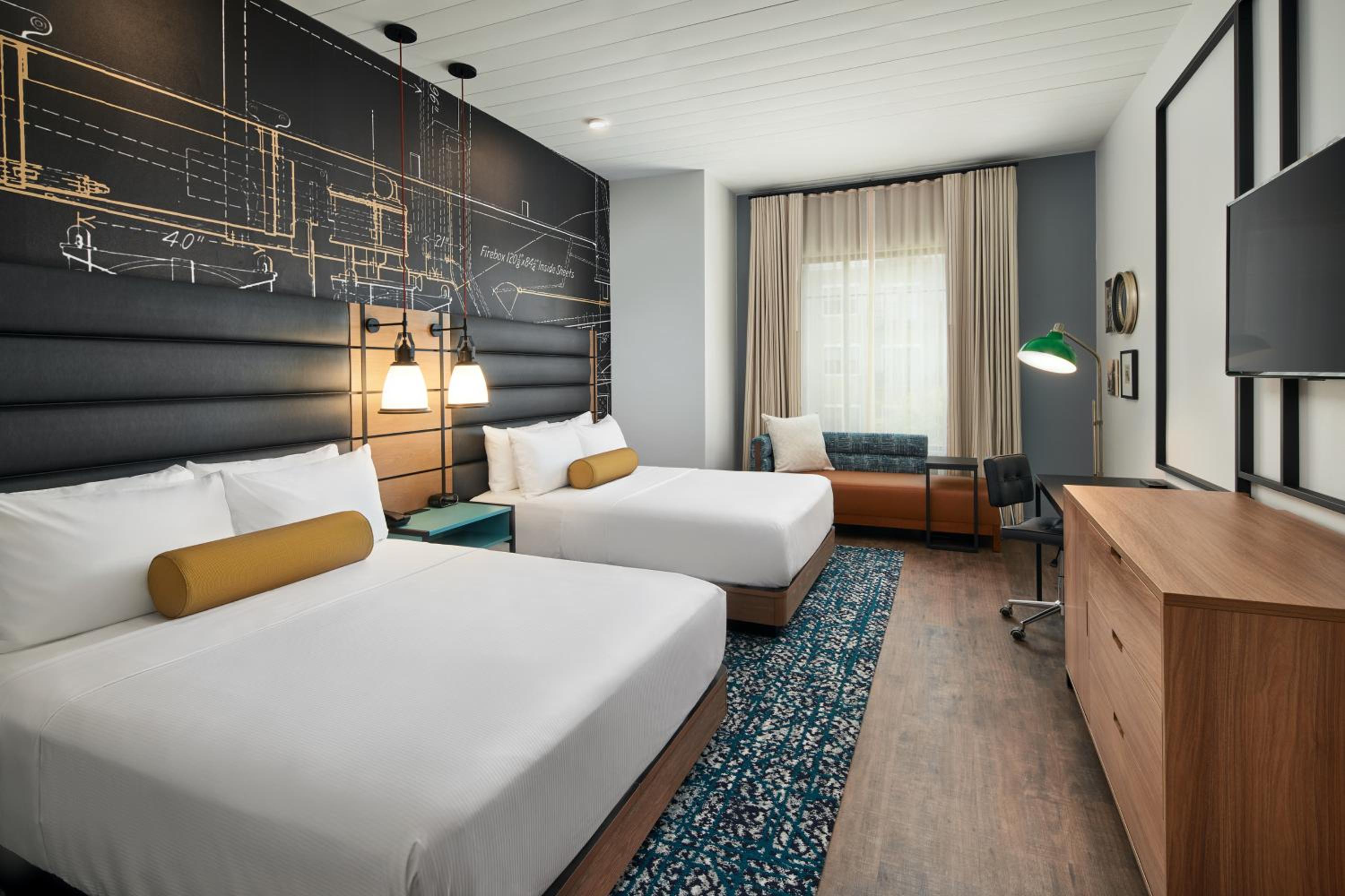 Standard Double Room with Two Double Beds - Photo 3