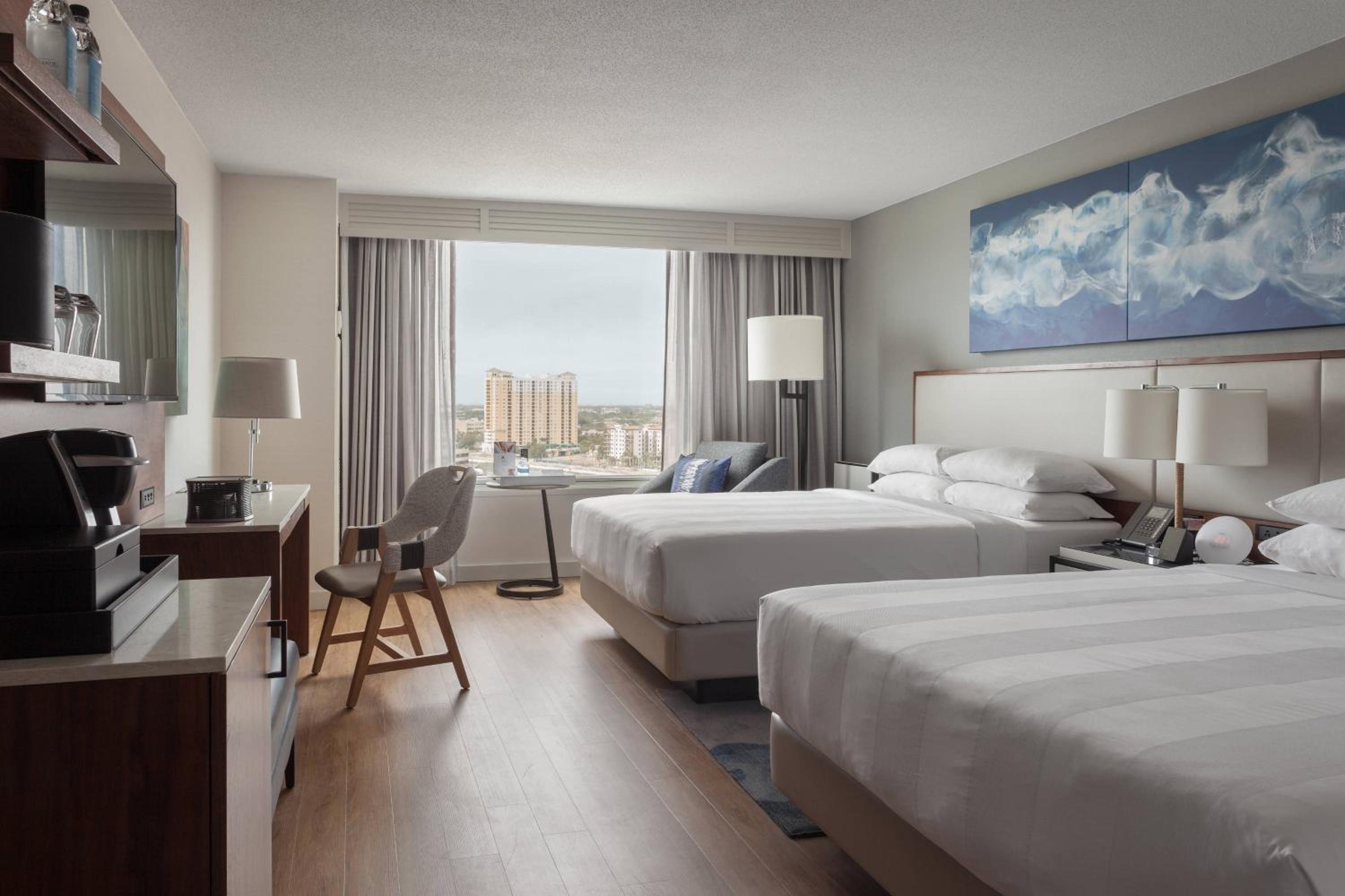 Queen Room with Two Queen Beds - Hearing Accessible