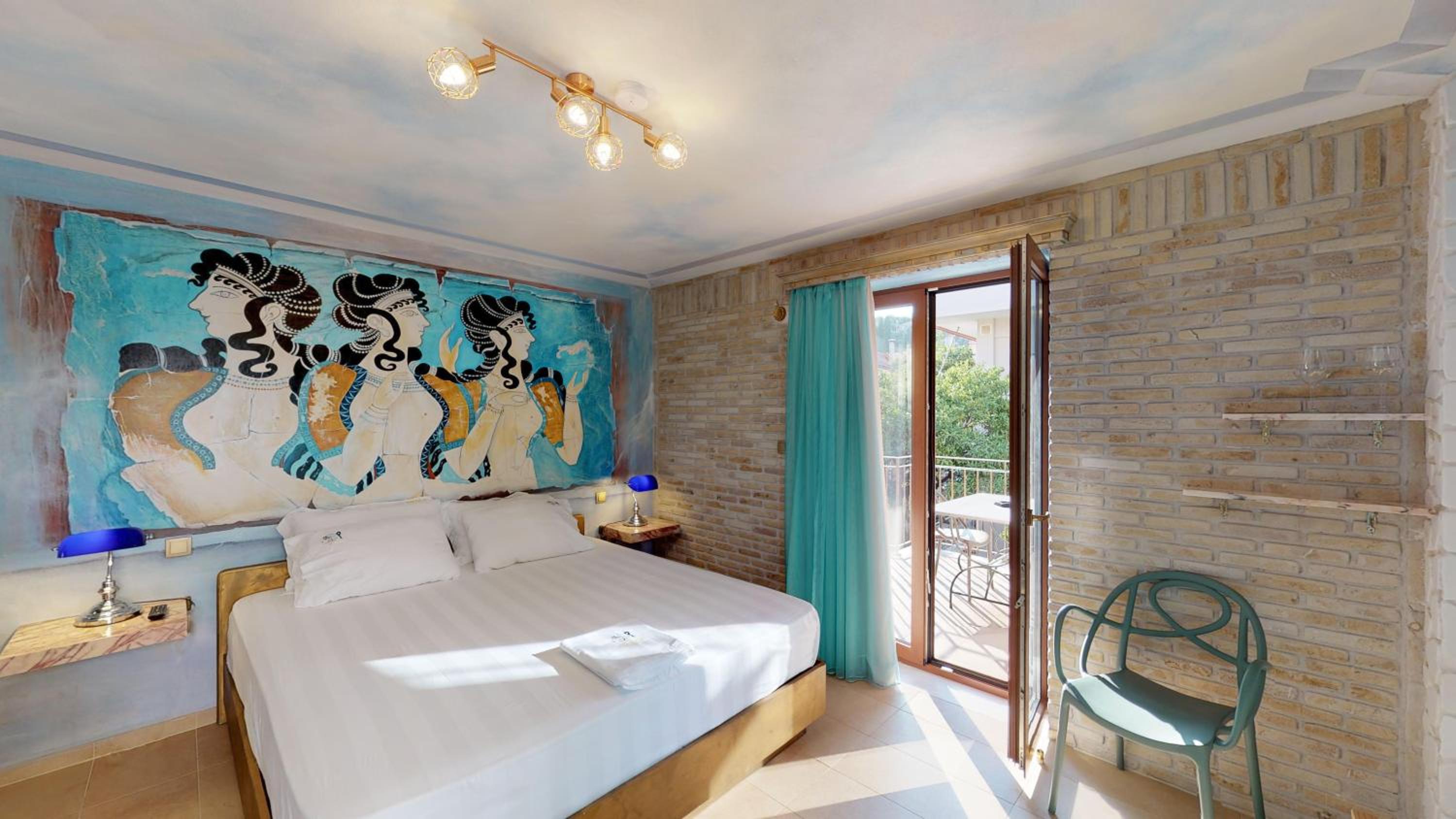 Suite Romantic con Terrazza e Vista Piscina