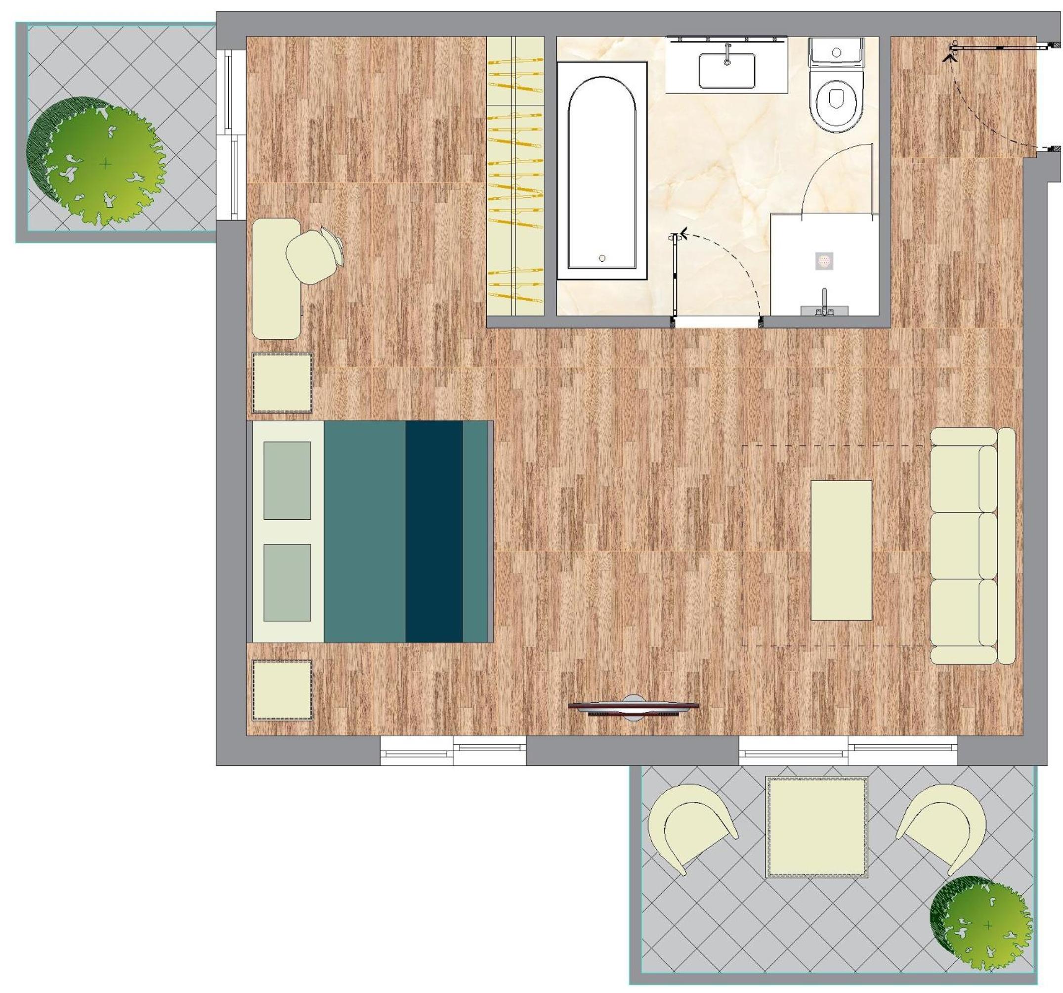 Luxury Suite with front Lake View - Photo 4