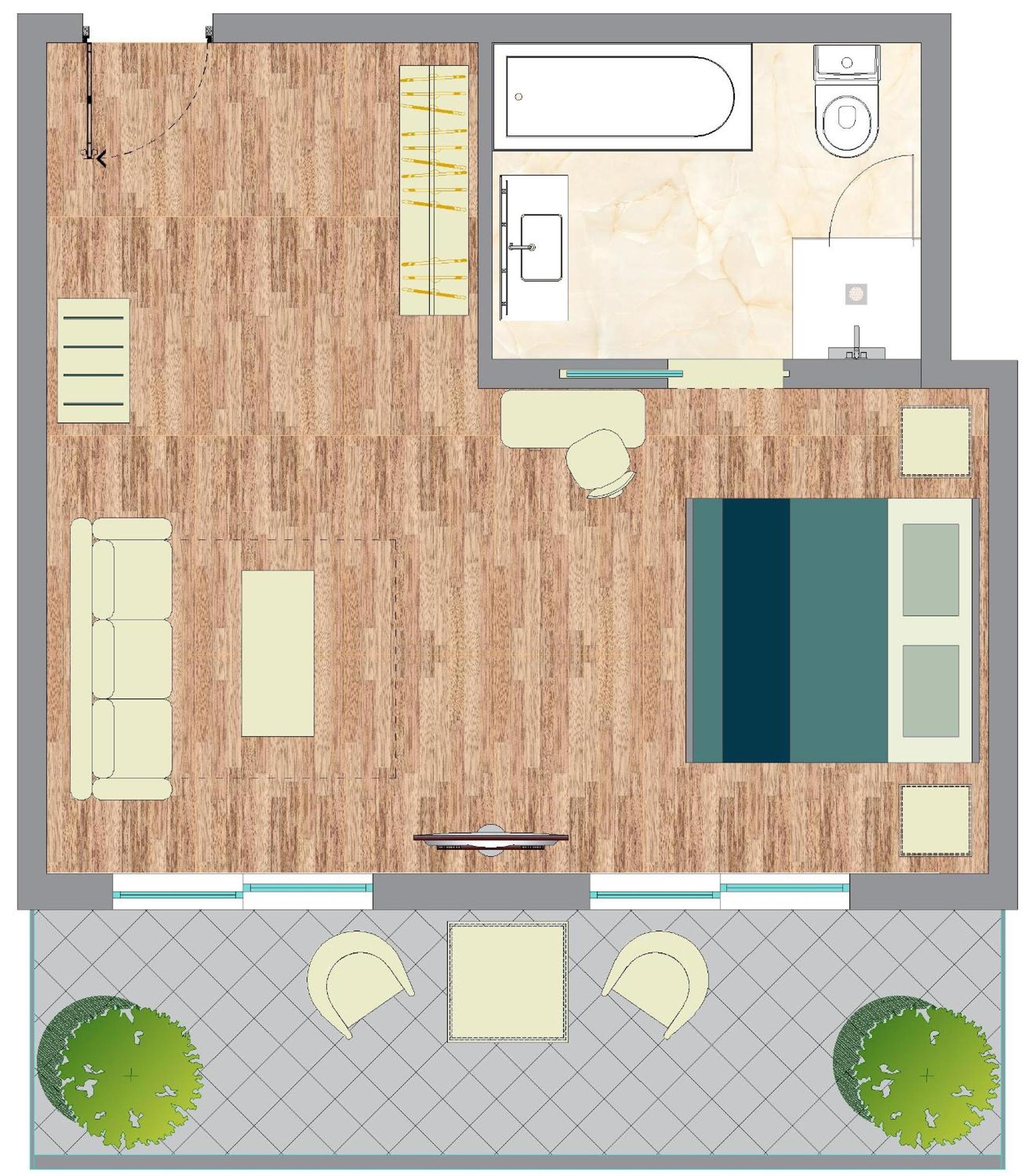 Luxury Suite with front Lake View - Photo 3