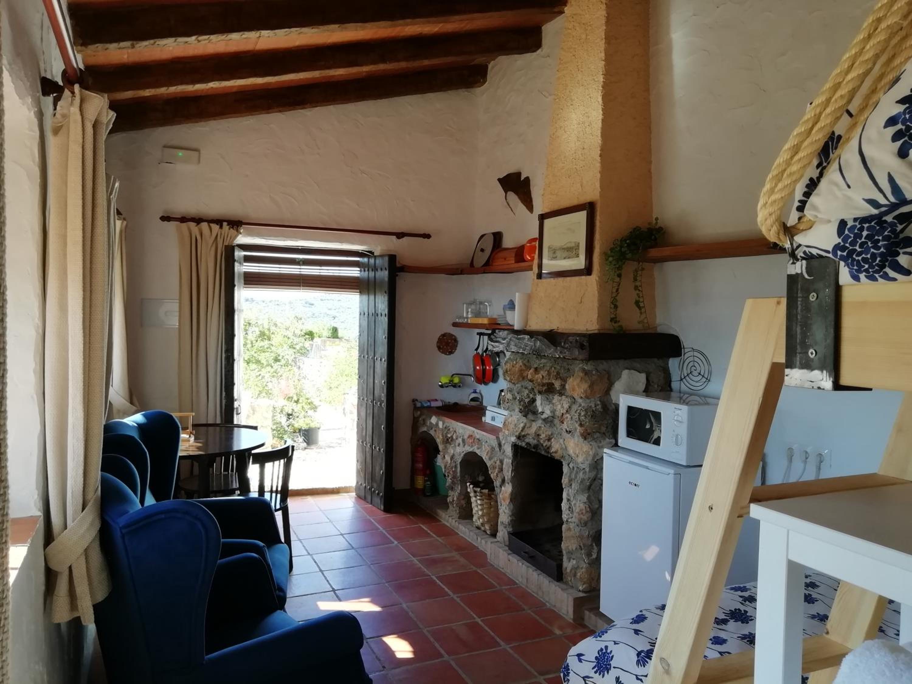 Estudio con terraza