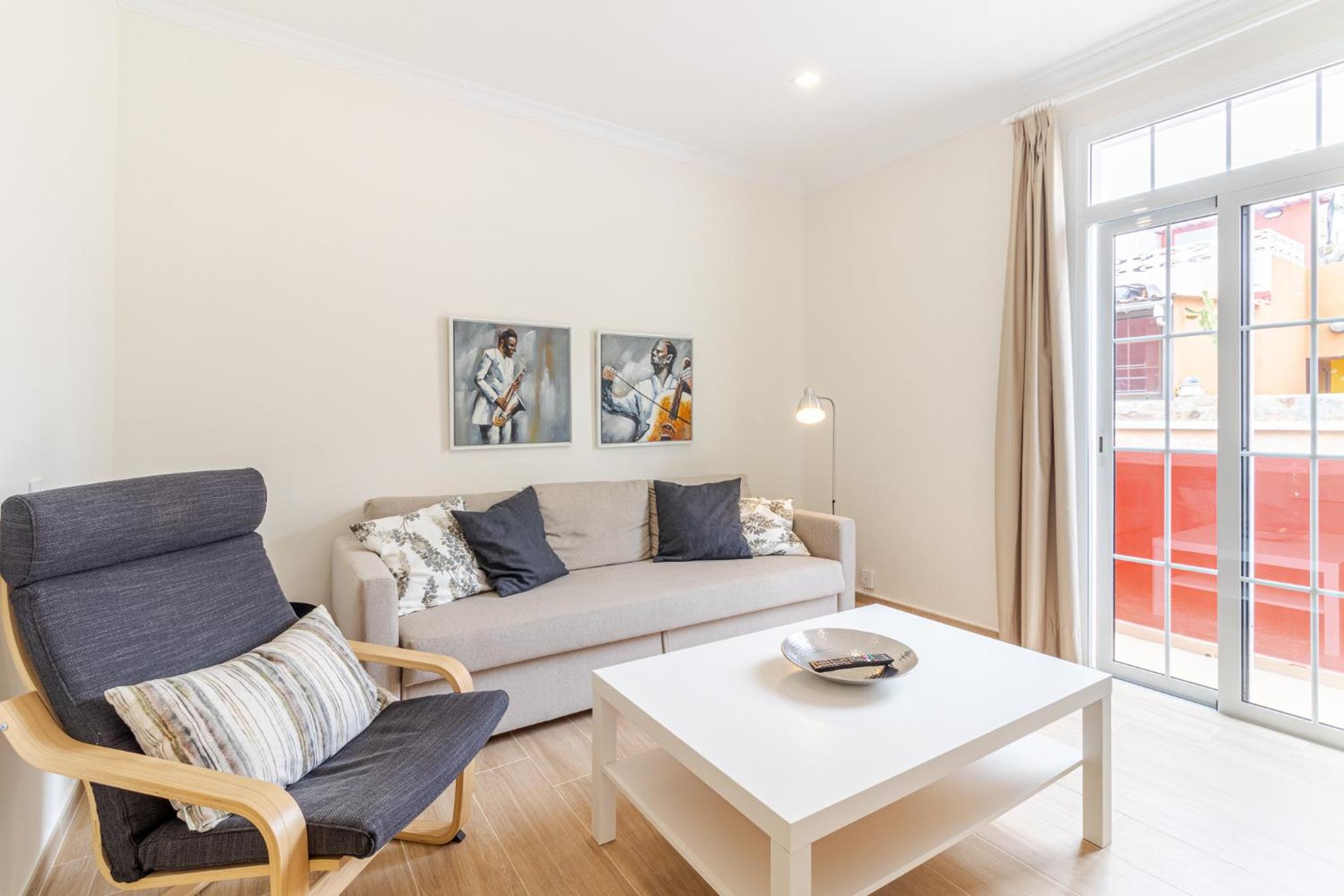 Apartamento de dos habitaciones