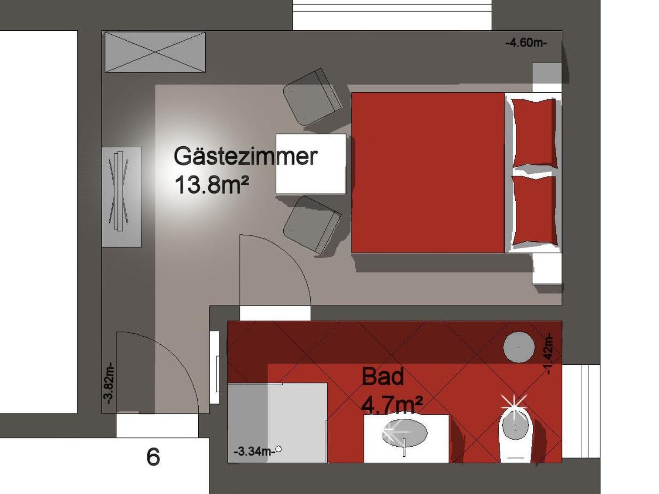 Double Room with Private Bathroom - Photo 4