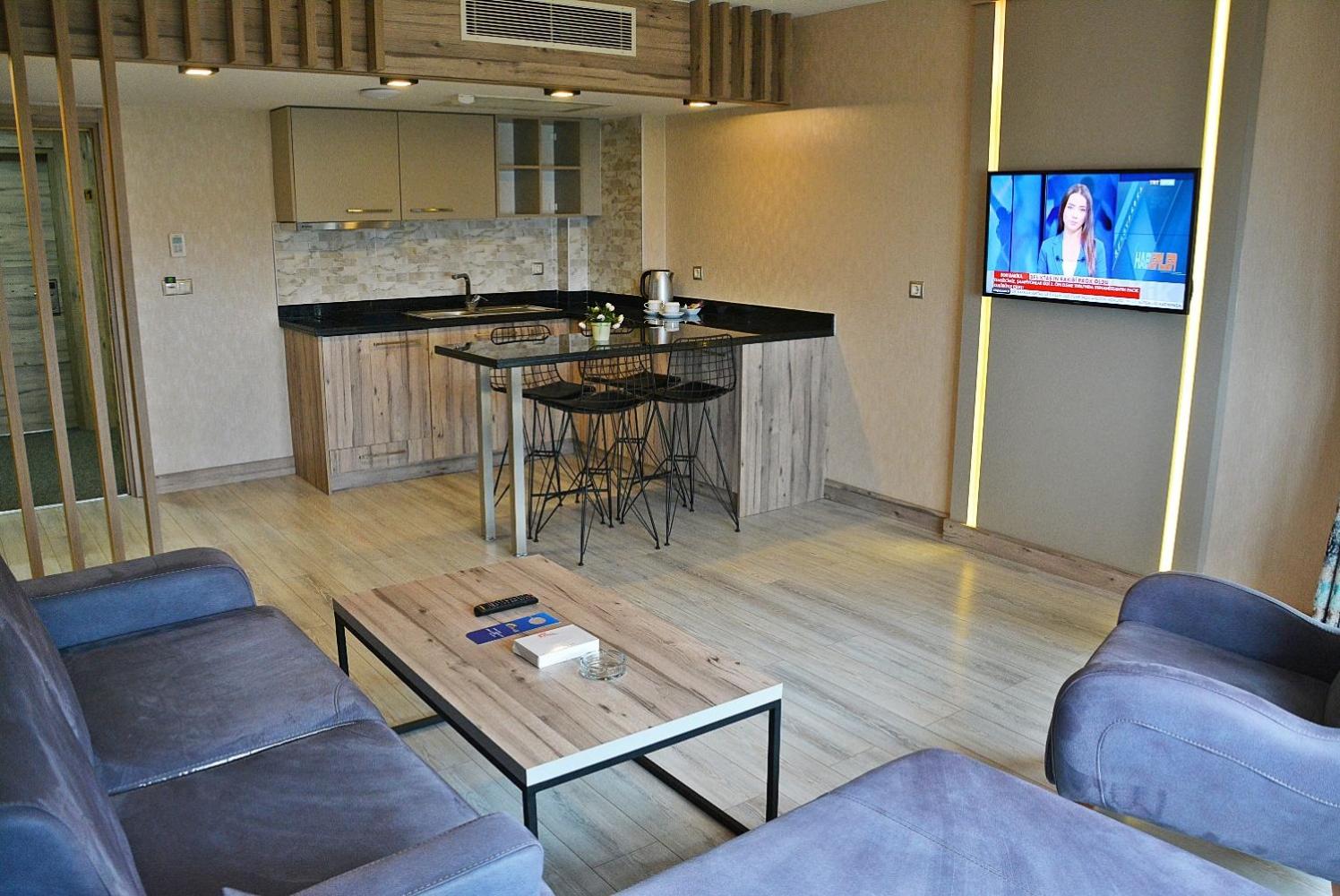 One-Bedroom Apartment with Balcony and Sea View