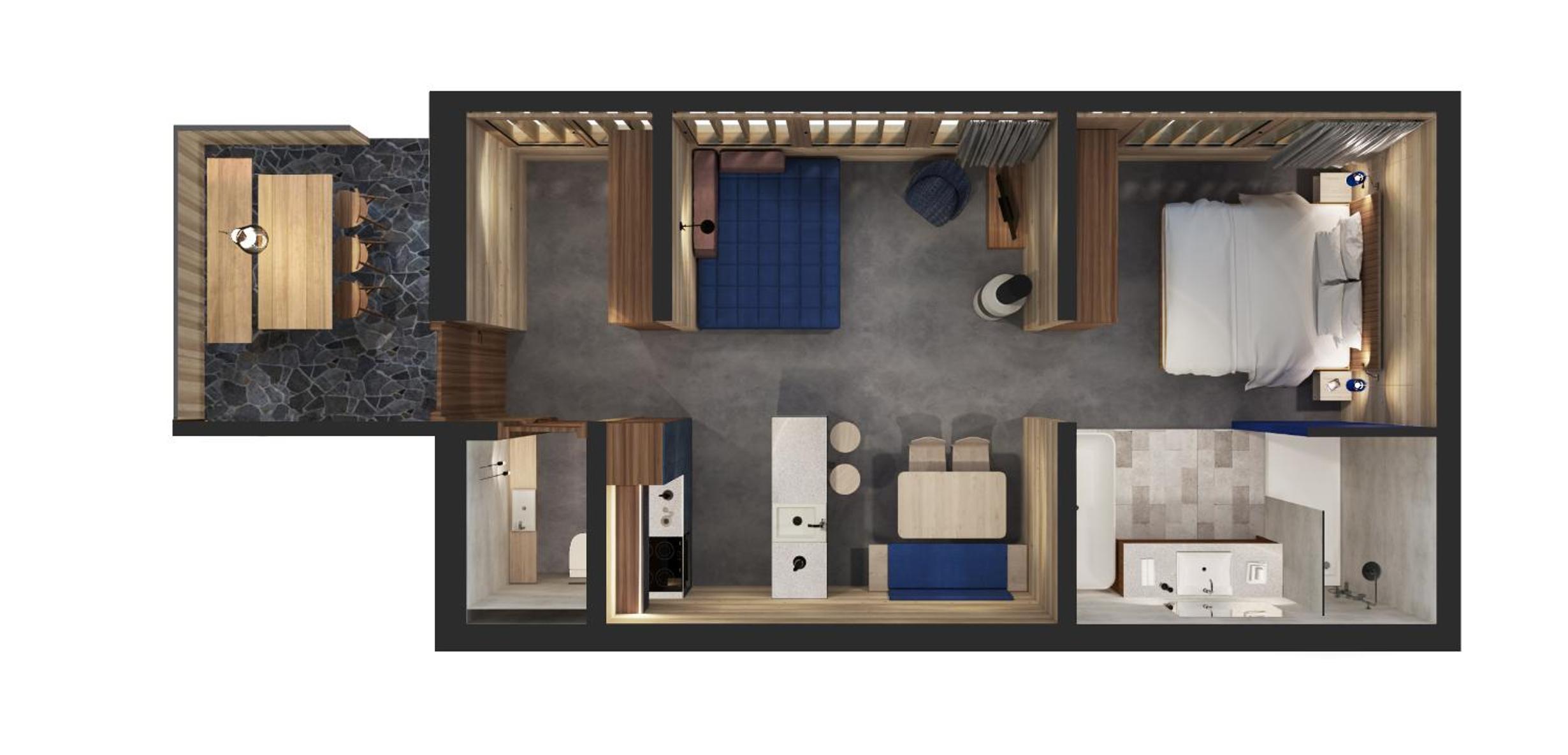One-Bedroom Chalet