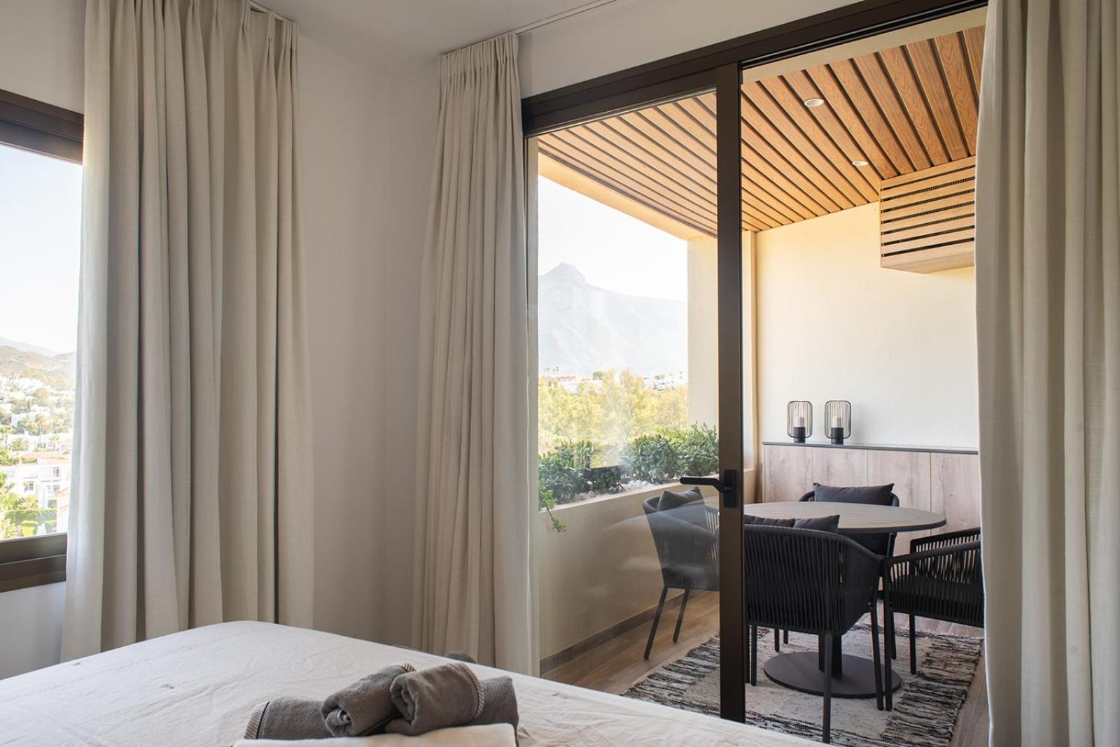 Apartamento con vista a la montaña