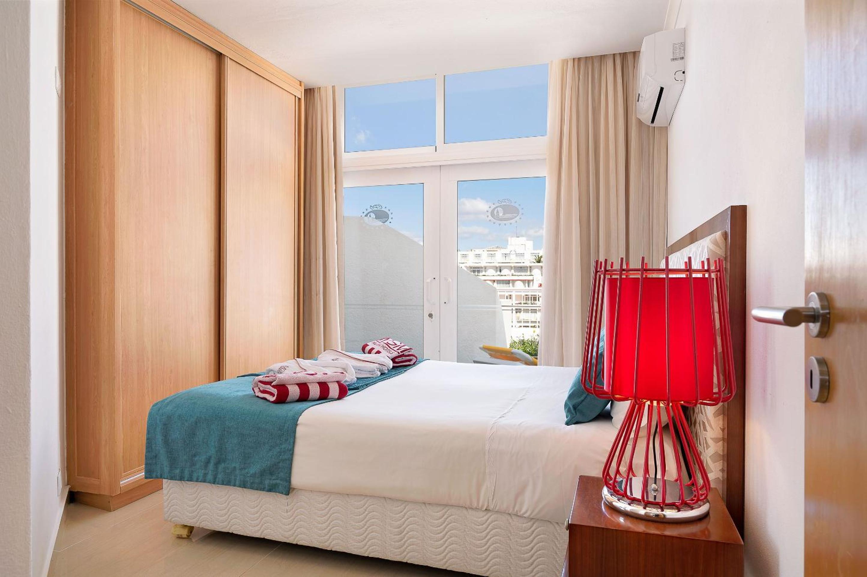 Relax in this cozy and stylish hotel room!