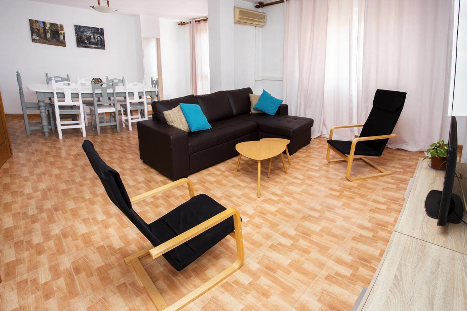 Apartamento de dos habitaciones
