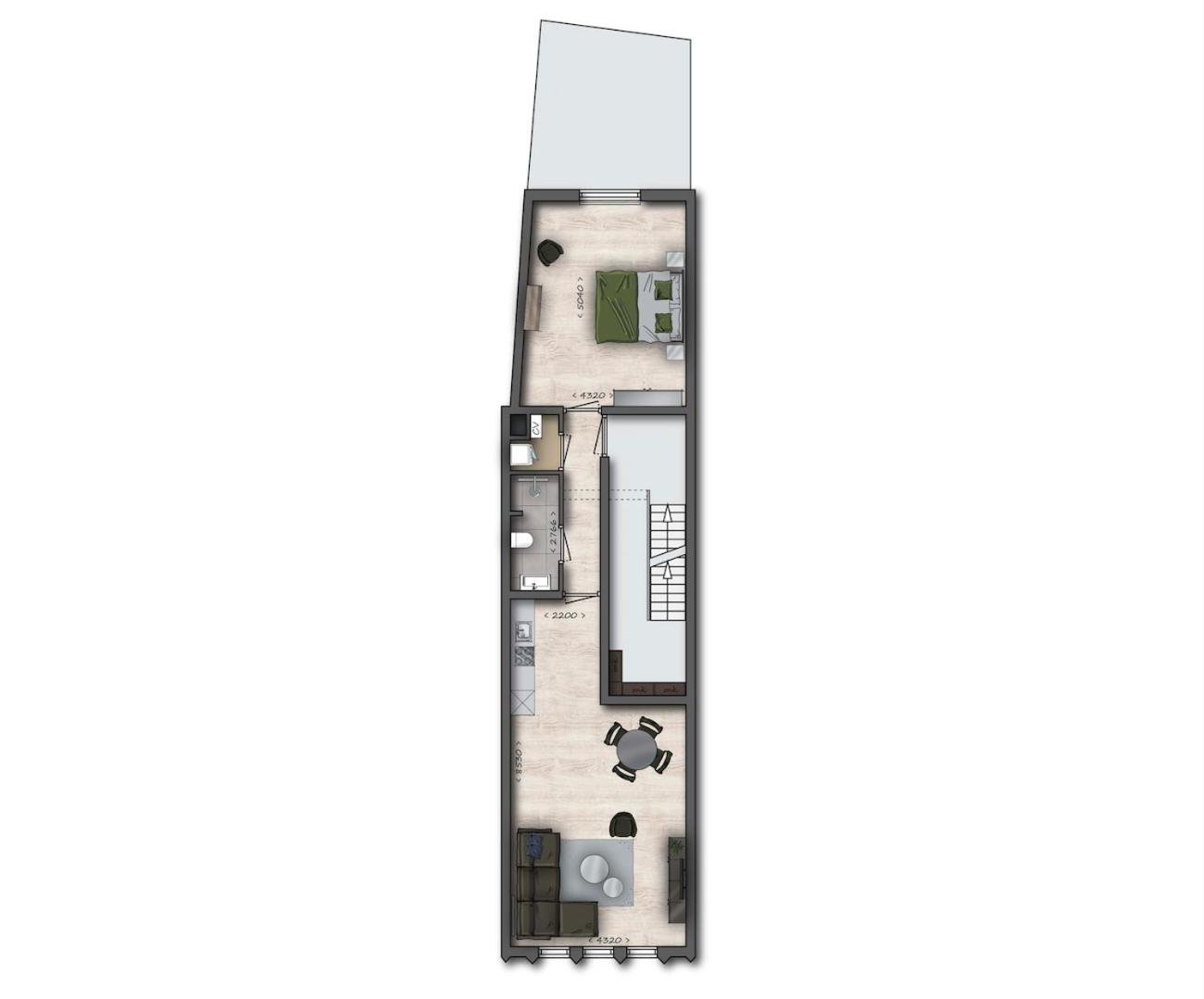 One-Bedroom Apartment photo 2