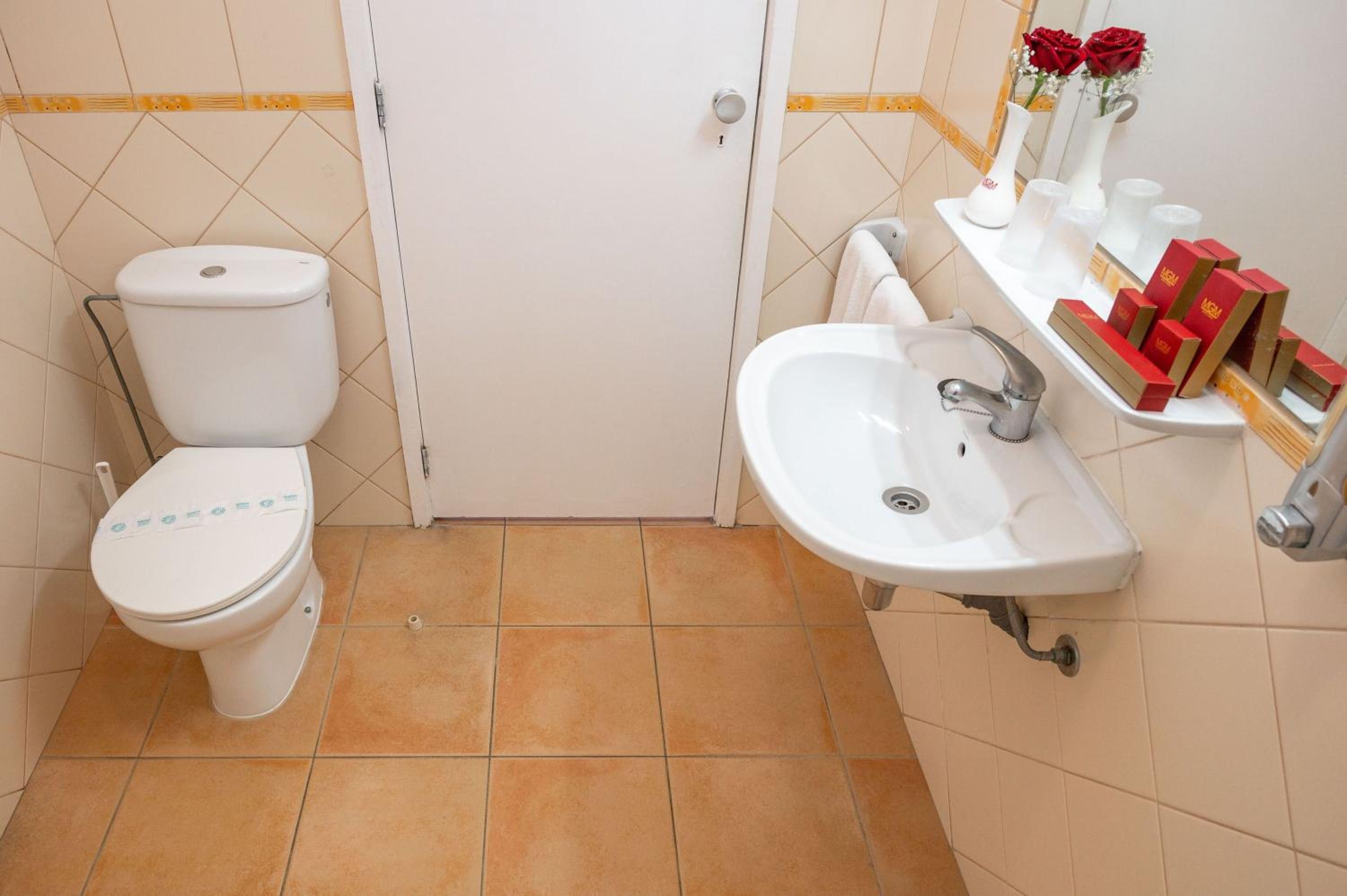 Relax in a pristine and inviting bathroom oasis.