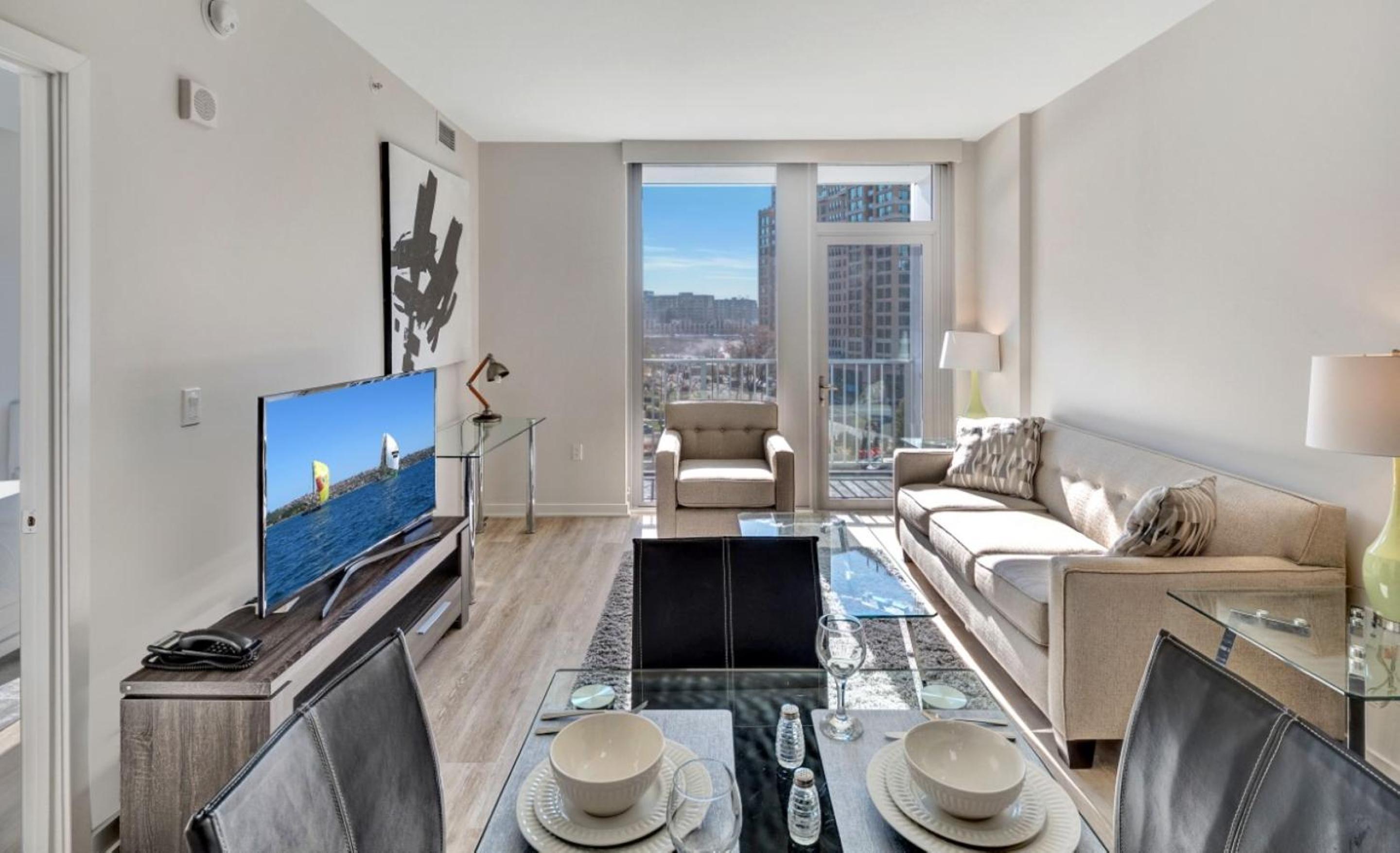 Premium One Bedroom Apartment with Balcony 
