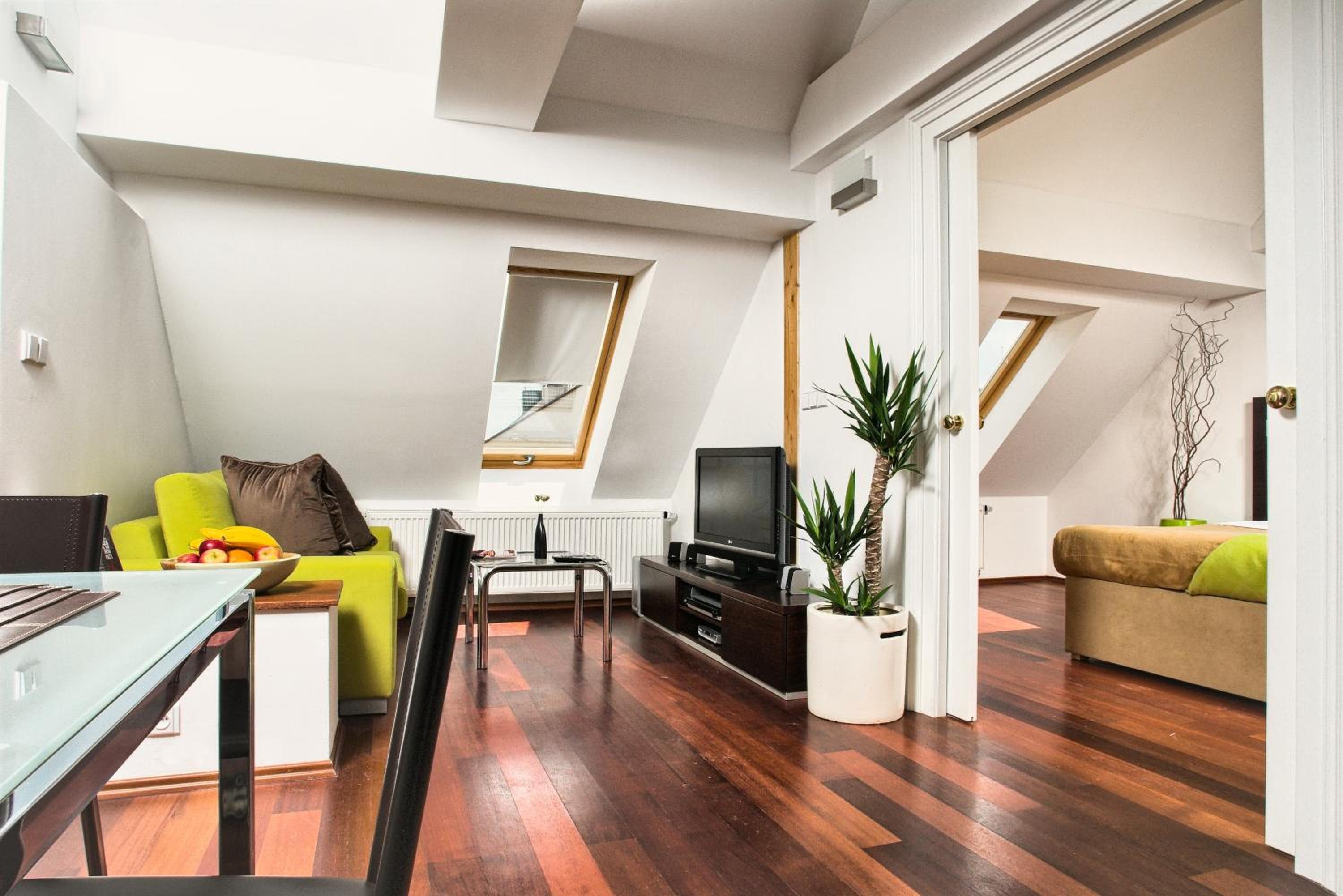 One-Bedroom Apartment with View - Attic