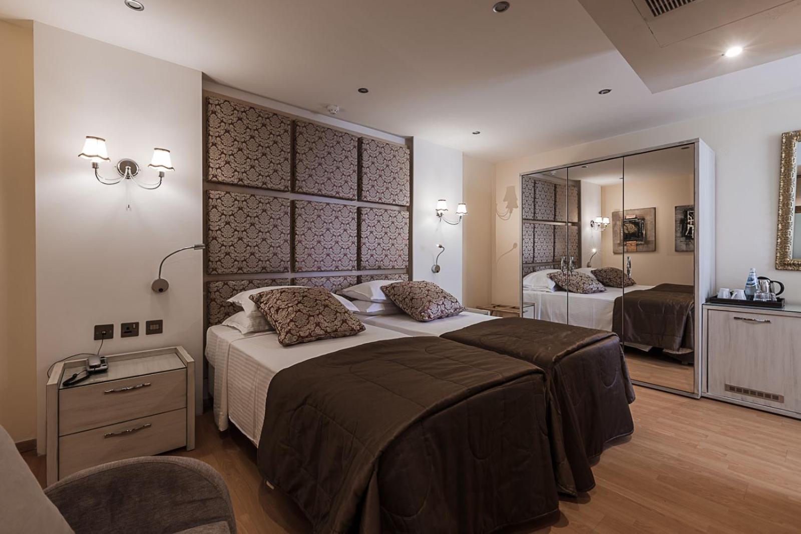Quarto Duplo ou Twin Superior com Vista para o Mar
