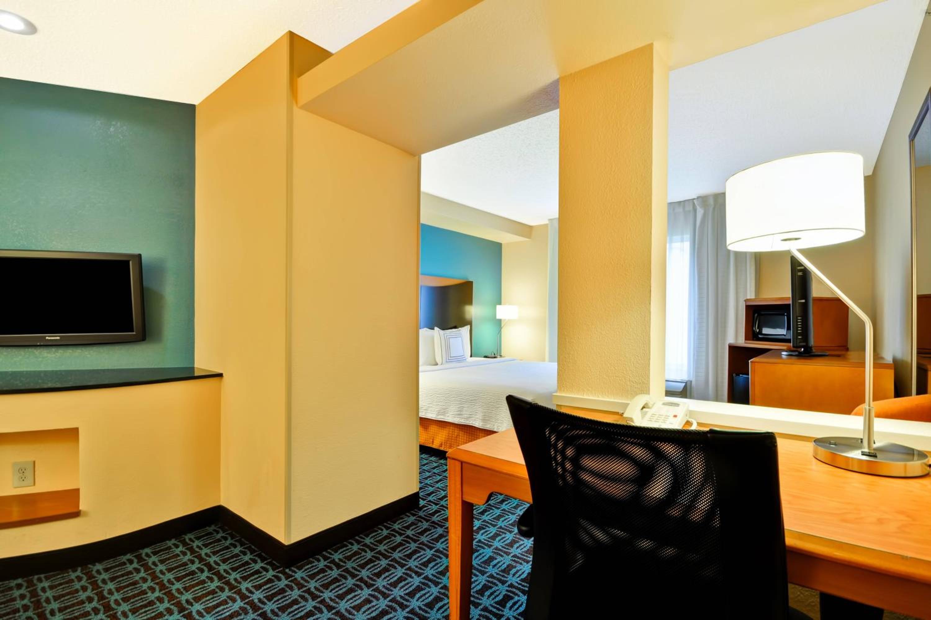 Studio with King Bed, Roll-In Shower and Sofa Bed - Mobility Access/Hearing Accessible photo 1