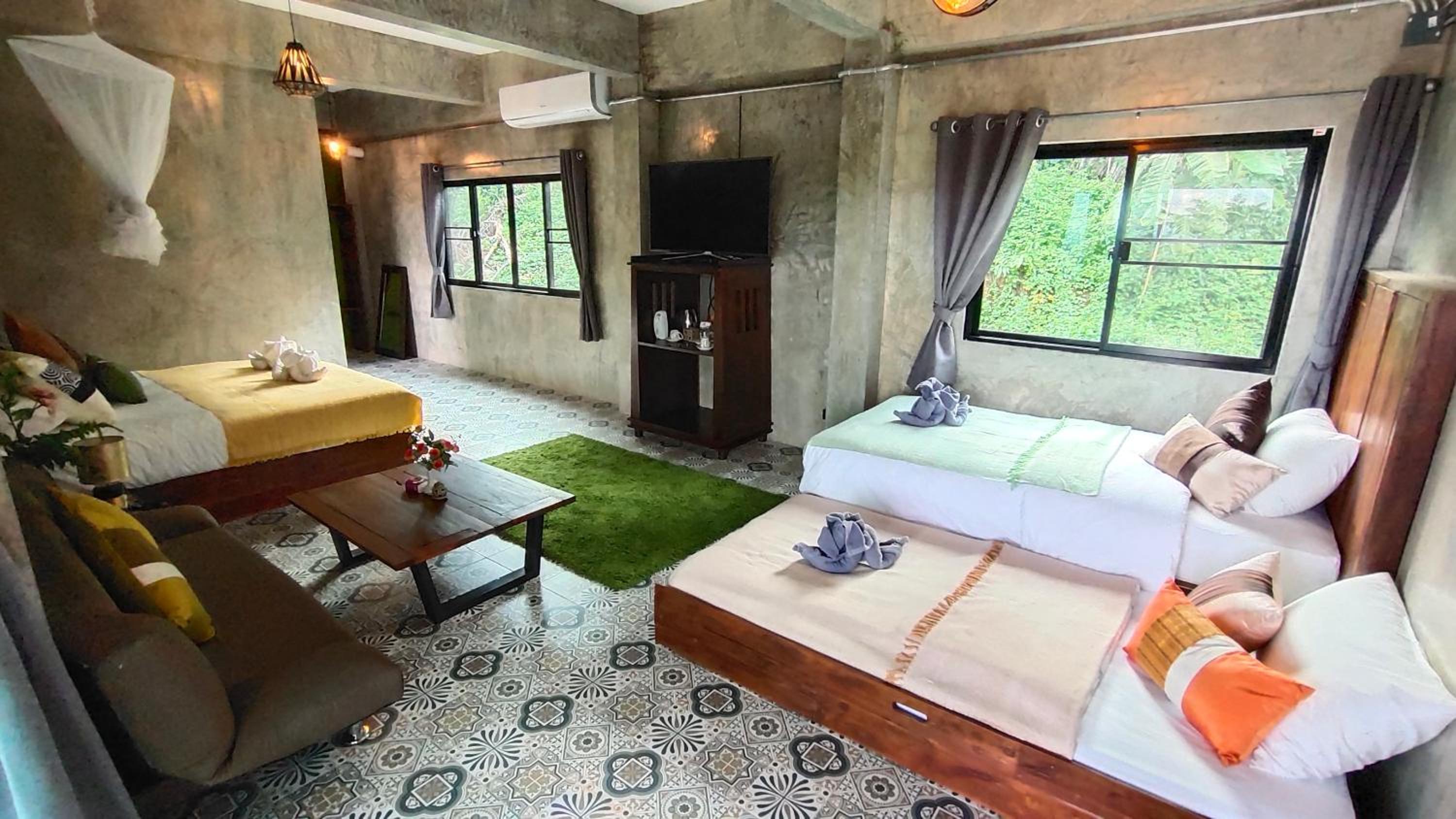 Double or Twin Room with Terrace