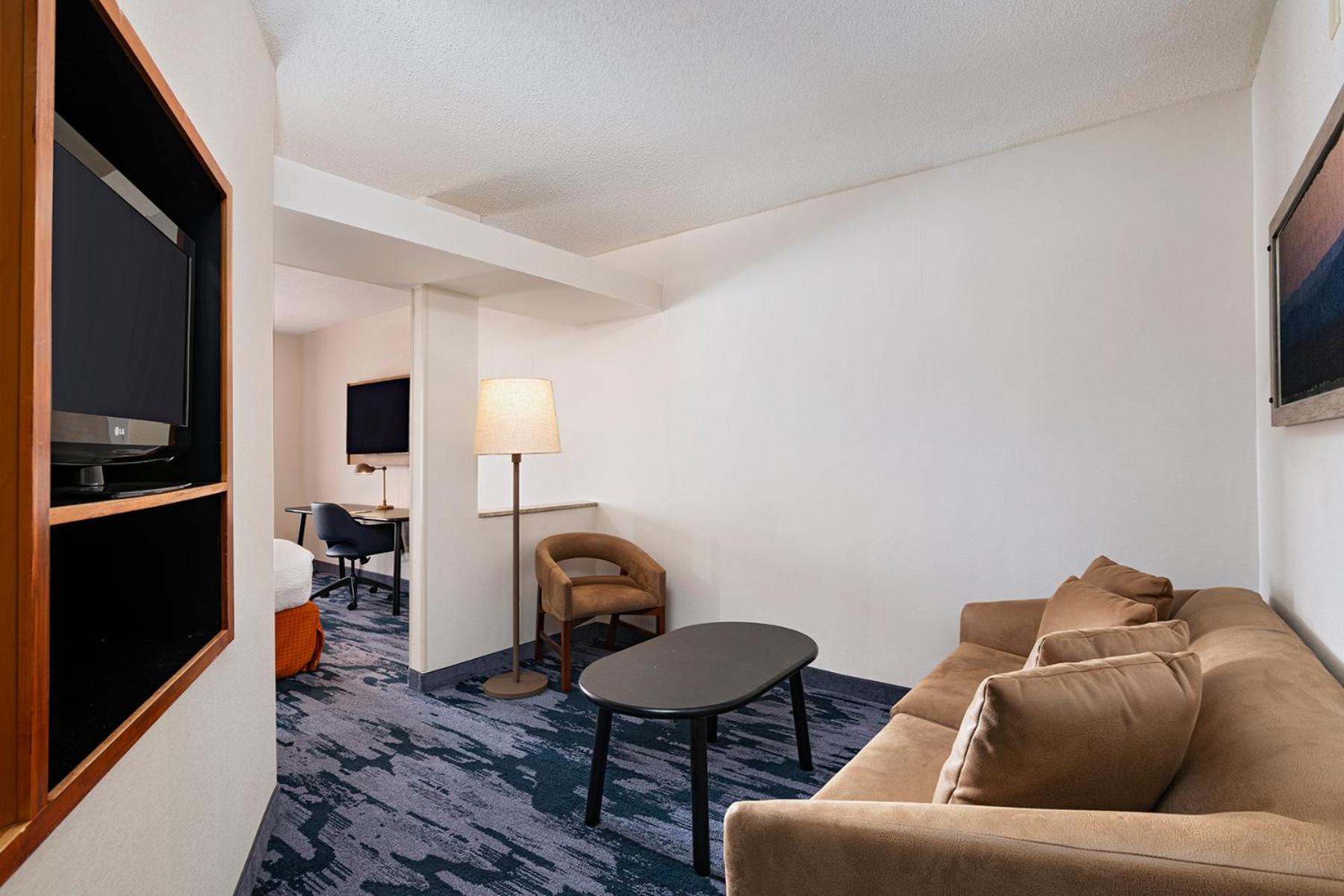 Double Suite with Two Double Beds and Sofa Bed