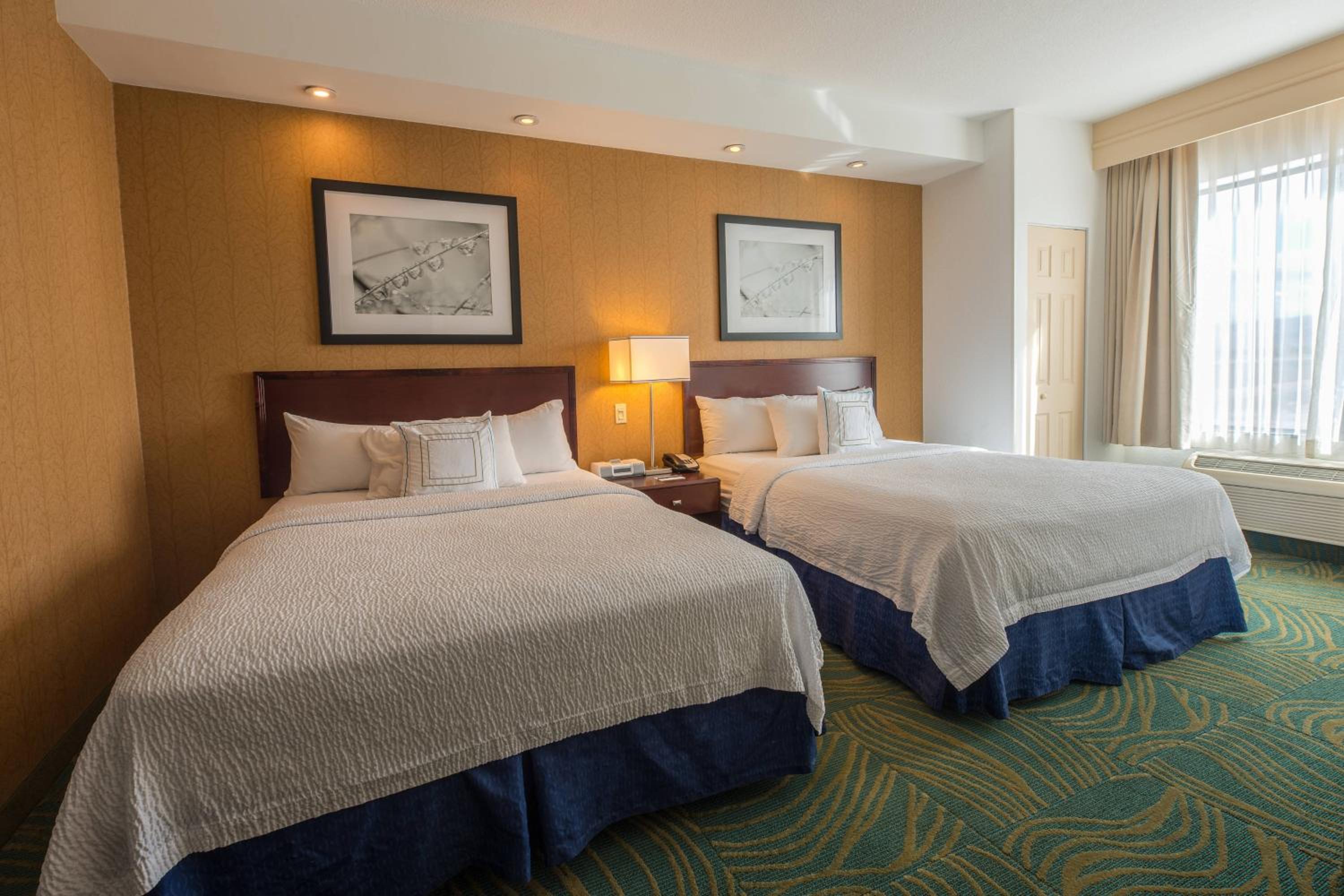 Queen Suite with Two Queen Beds and Trundle Sofa