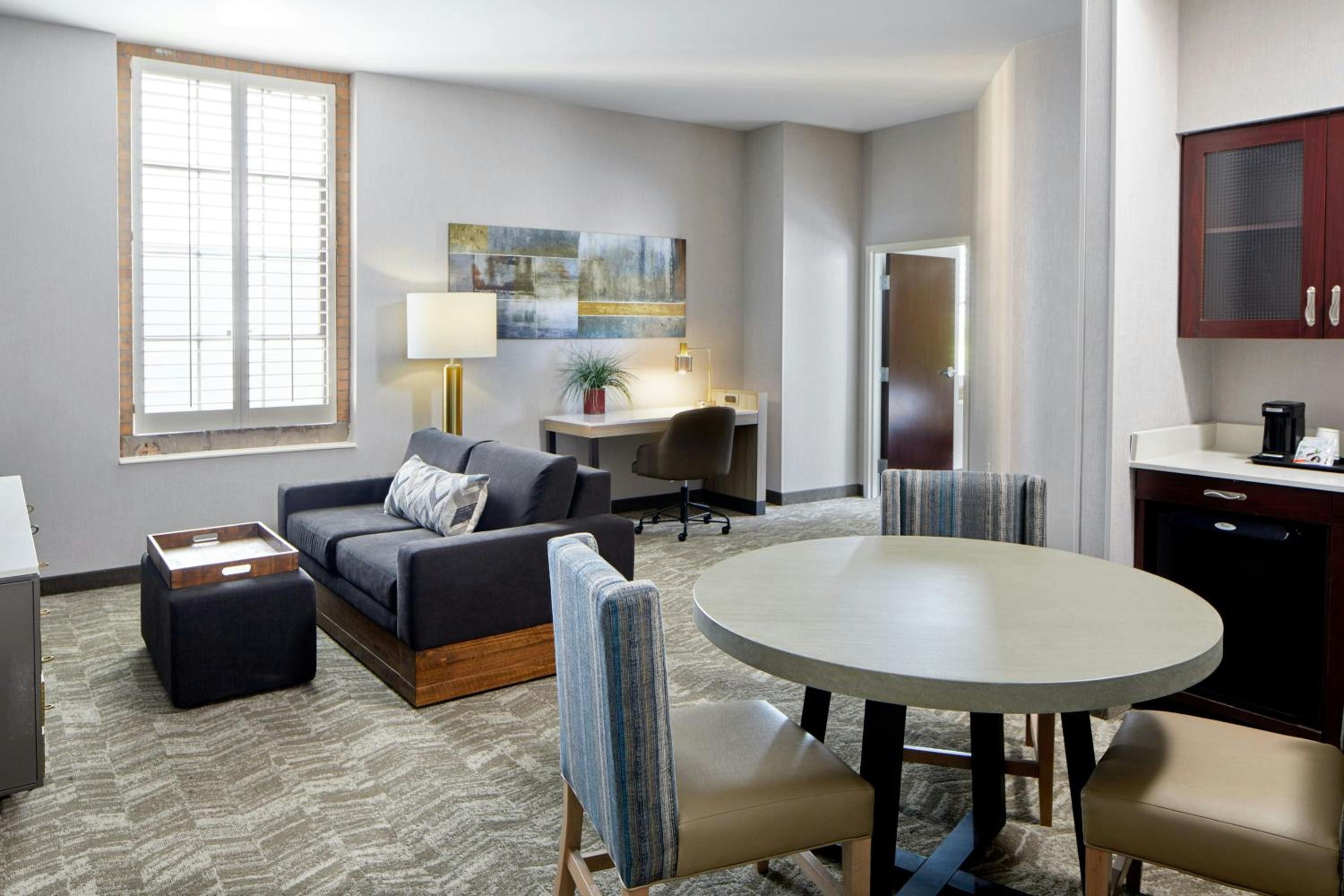 Larger One-Bedroom King Suite with Trundle Sofa