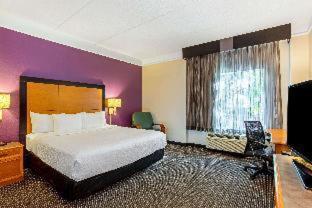 Double Room with Two Double Beds and Pool View - Non-Smoking