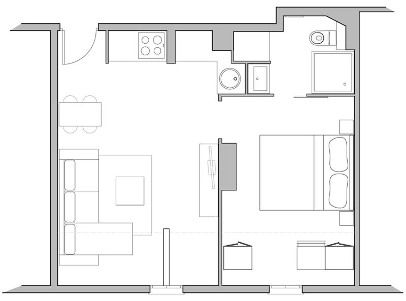 One-Bedroom Apartment