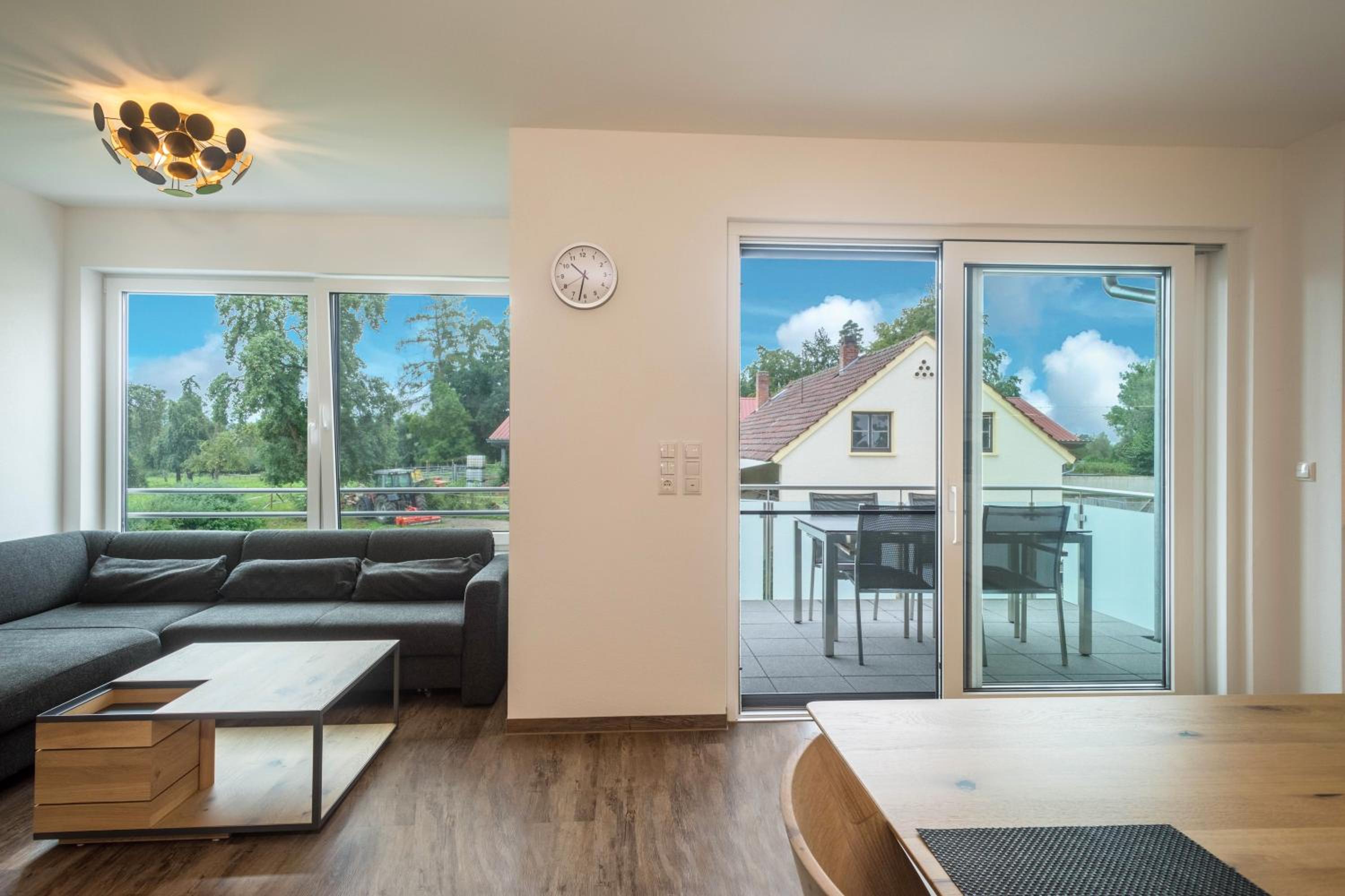 Two-Bedroom Deluxe Apartment with Garden View