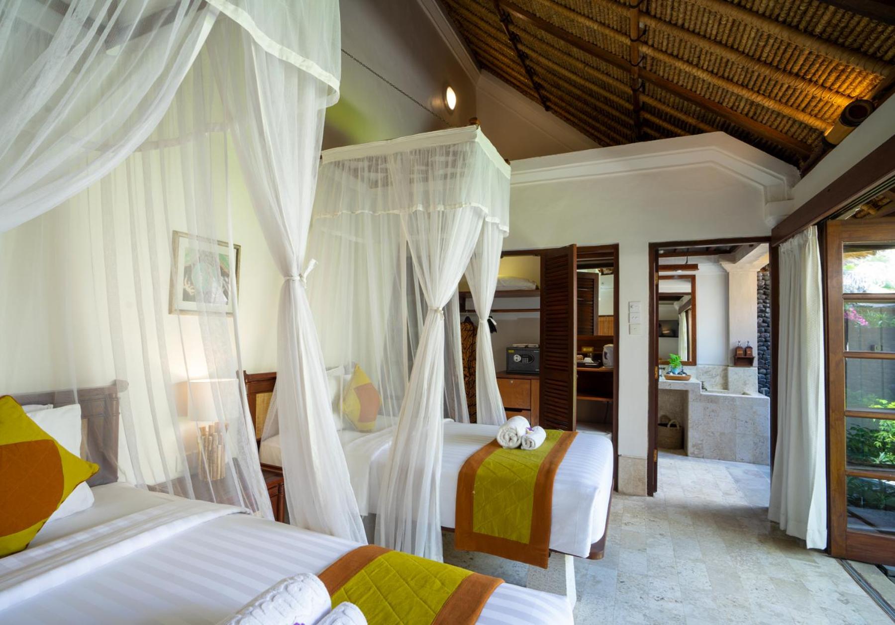 Twin Villa with Courtyard View Free 60 Minutes Balinese Massage for 1 Person photo 2