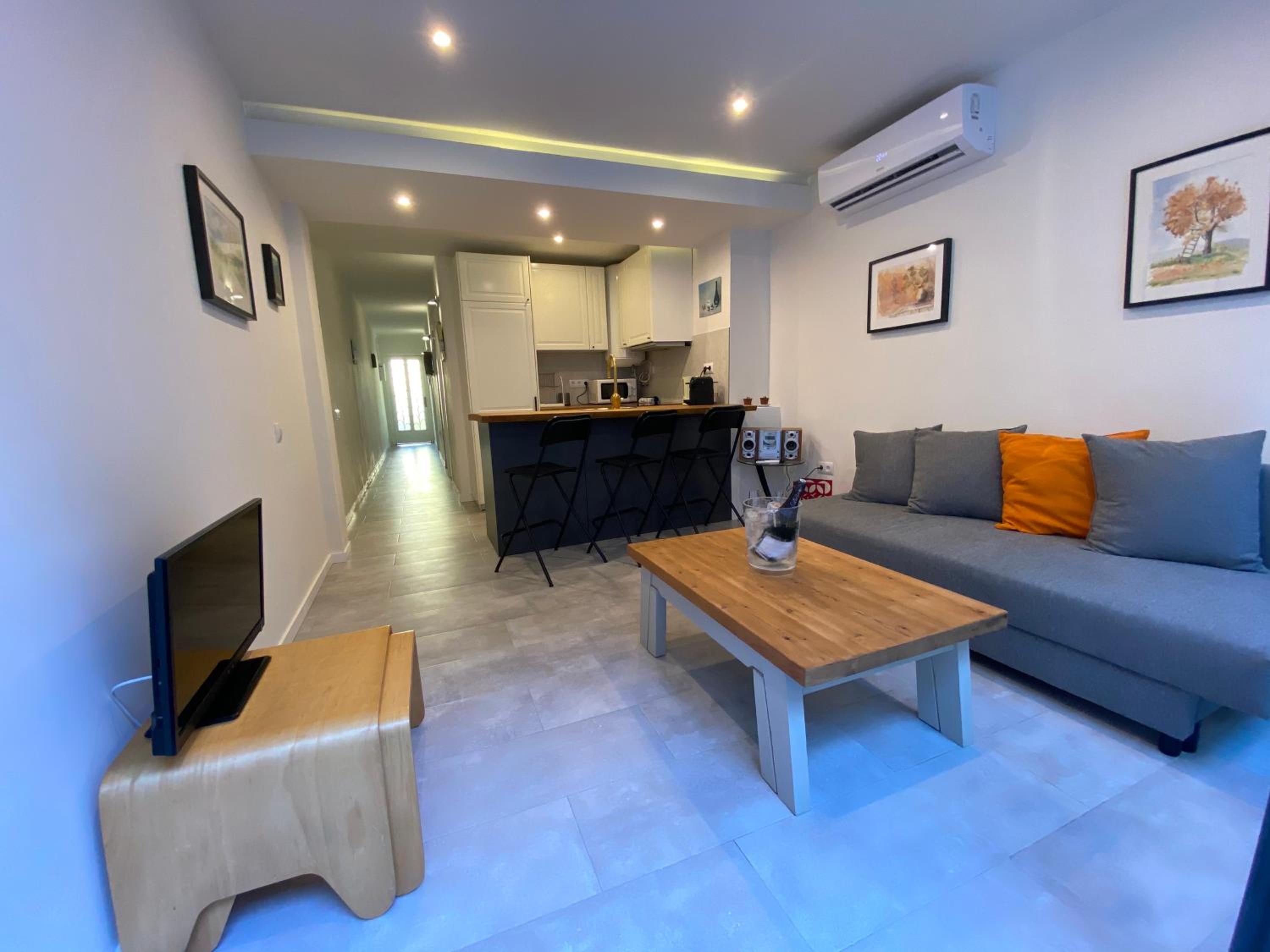 Apartamento de dos habitaciones