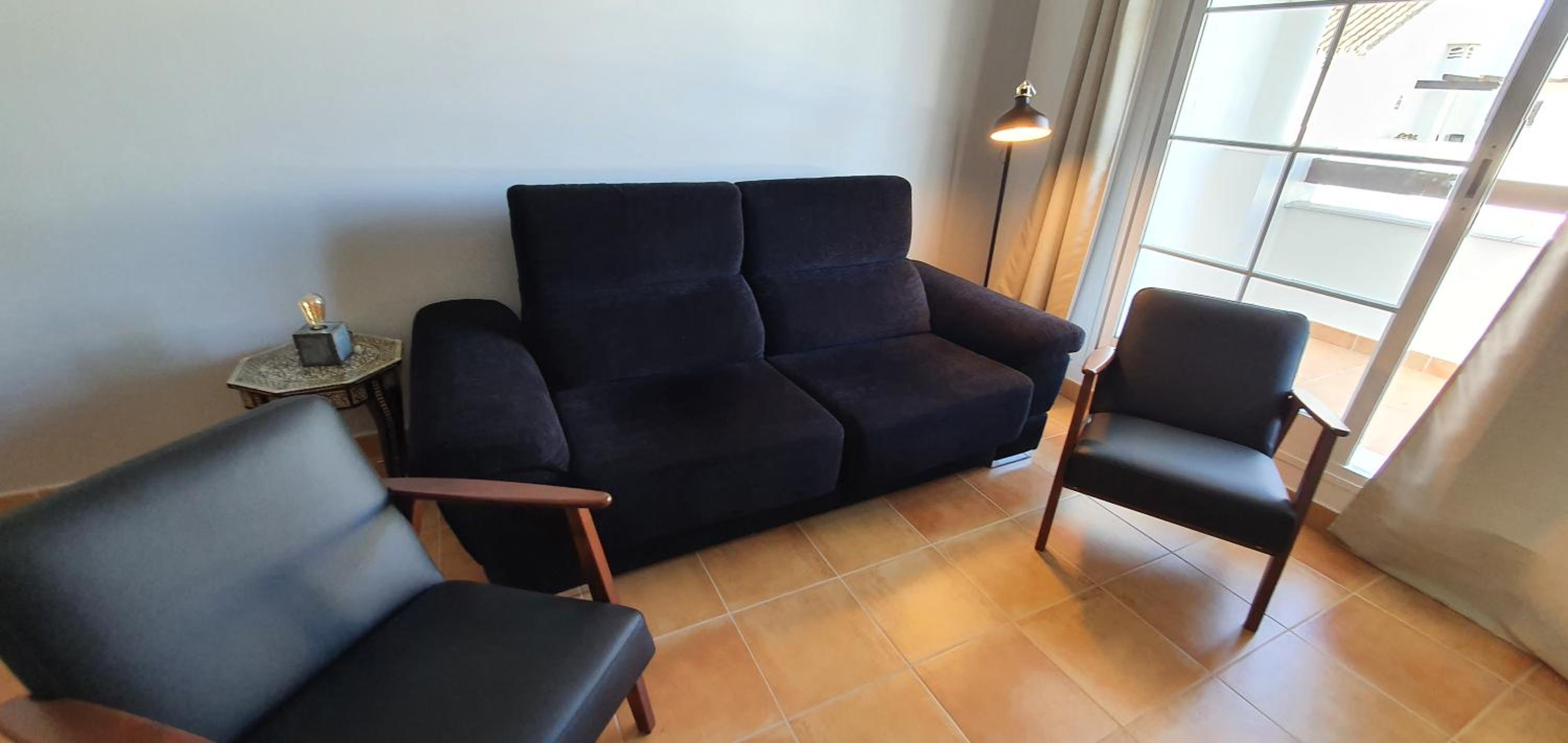 Apartamento con vista a la piscina
