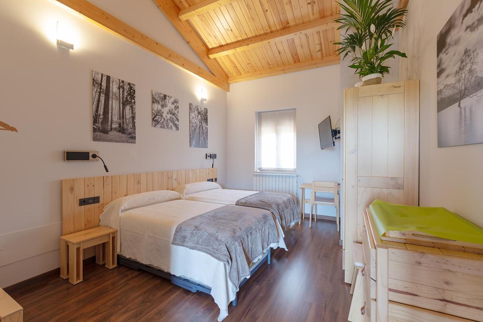 Casa de cuatro habitaciones