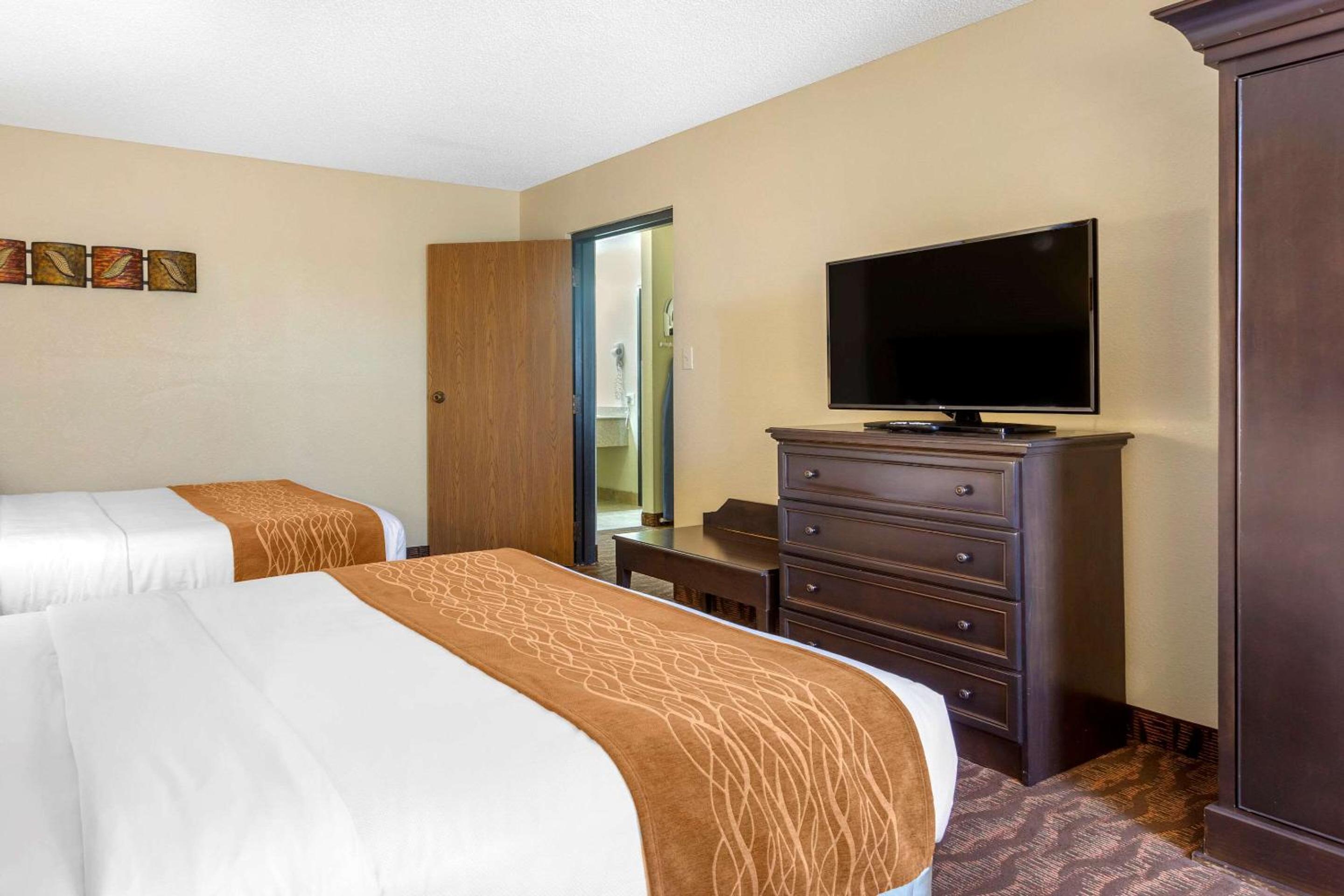 Queen Suite with Three Queen Beds - Non-Smoking photo 2