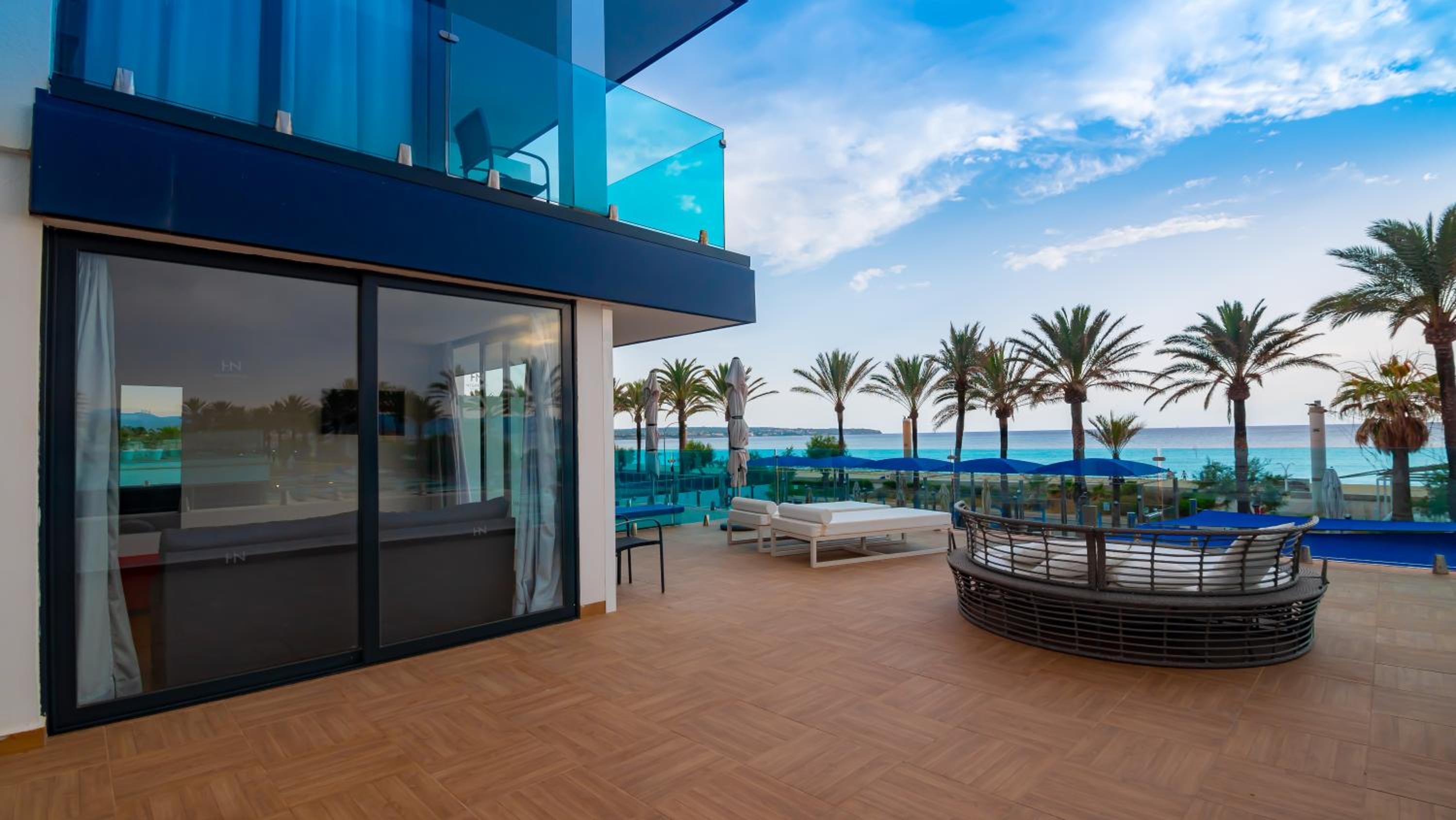 Double Room with Terrace and Panoramic Sea View