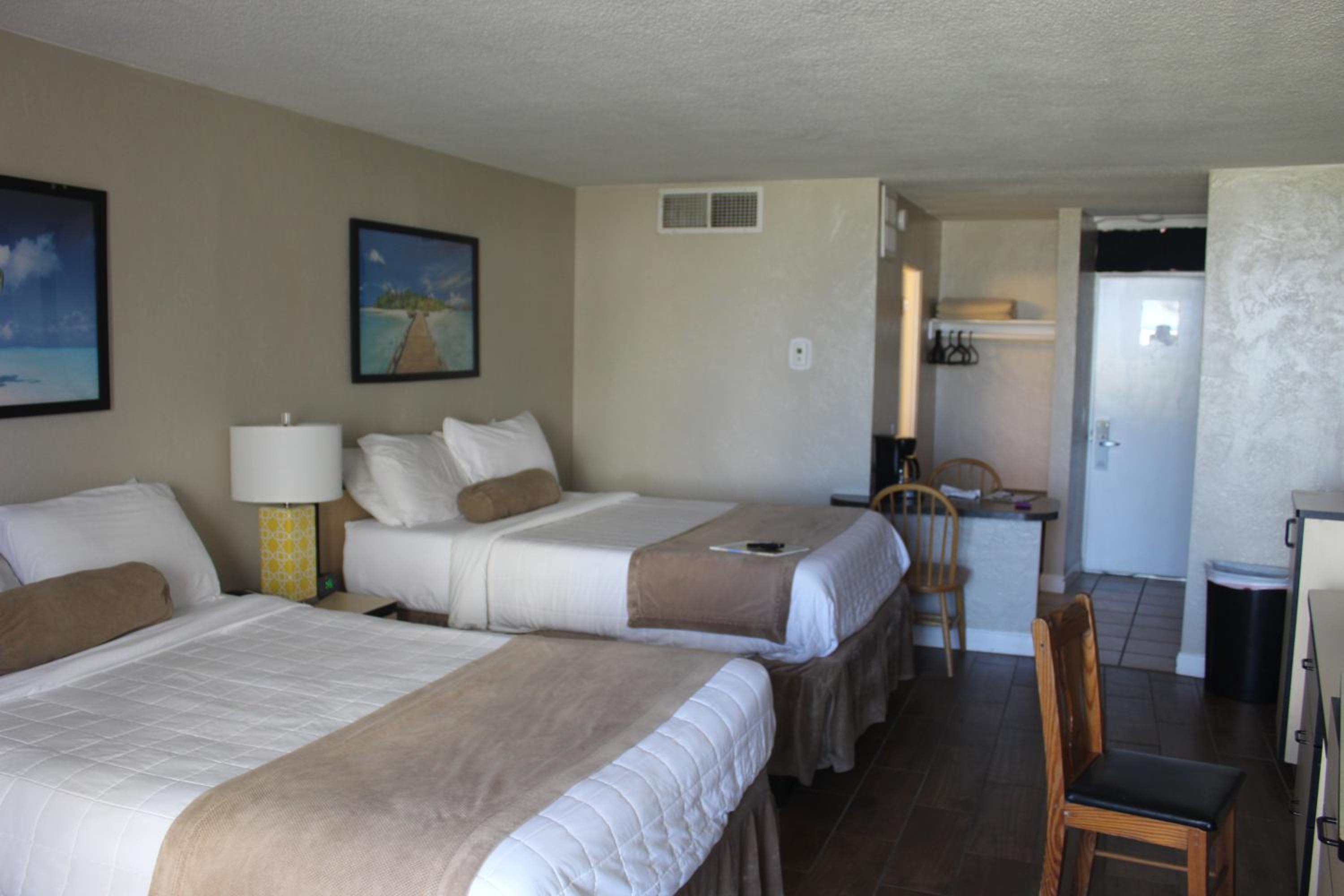 Partial Ocean View - Two Double Beds