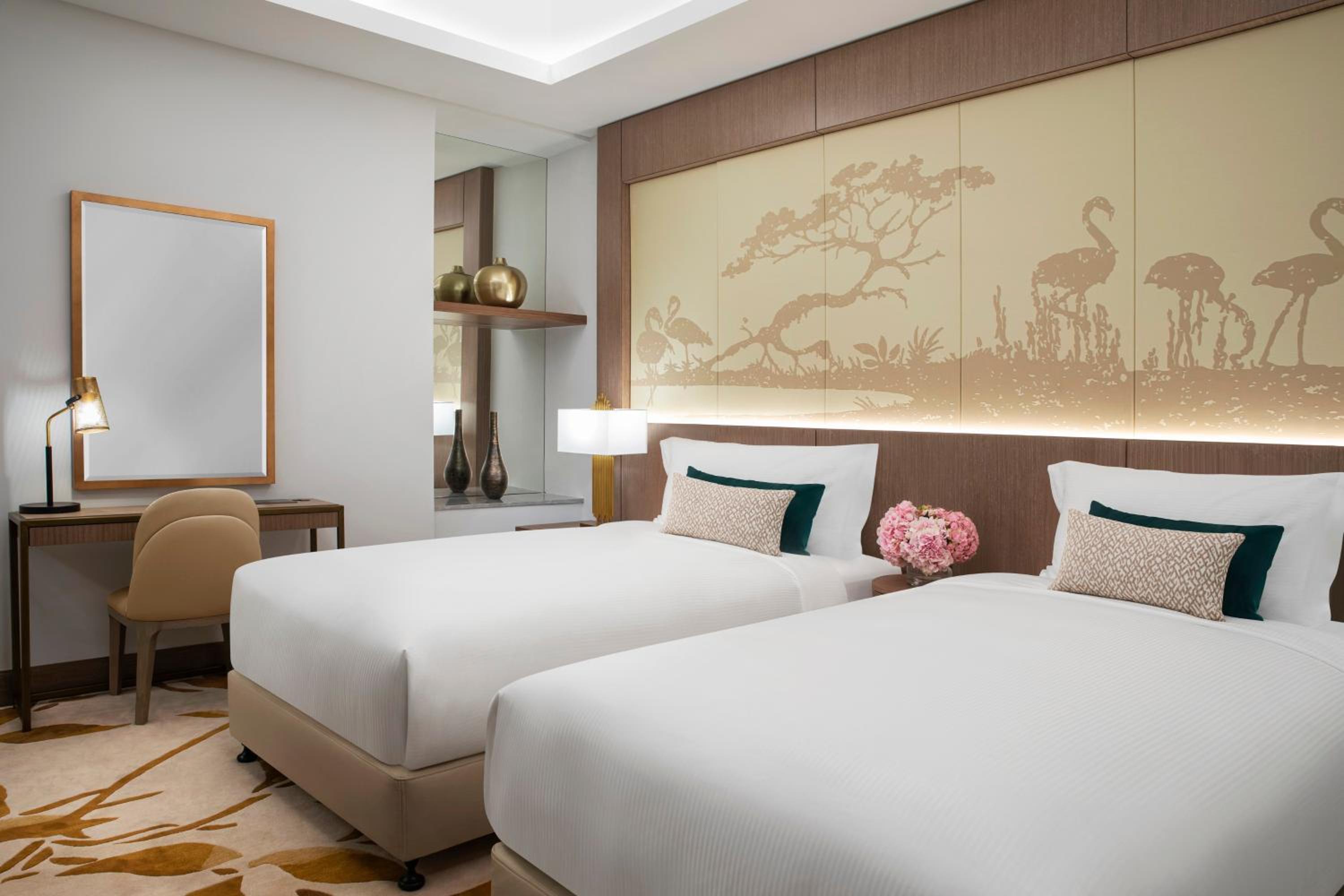 Twin Bed Room - City View