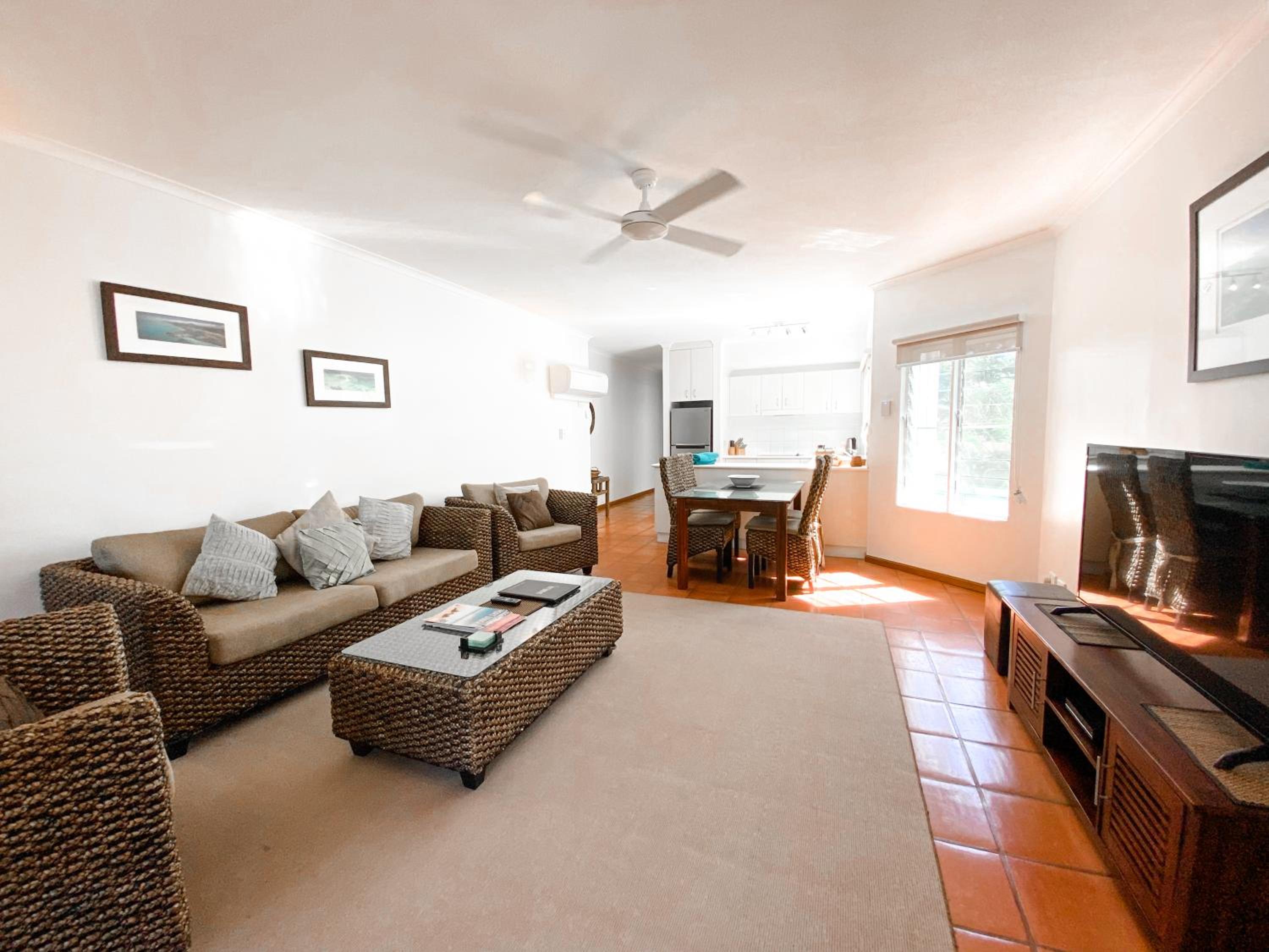 Two-Bedroom with Two Bathroom Apartment with Balcony