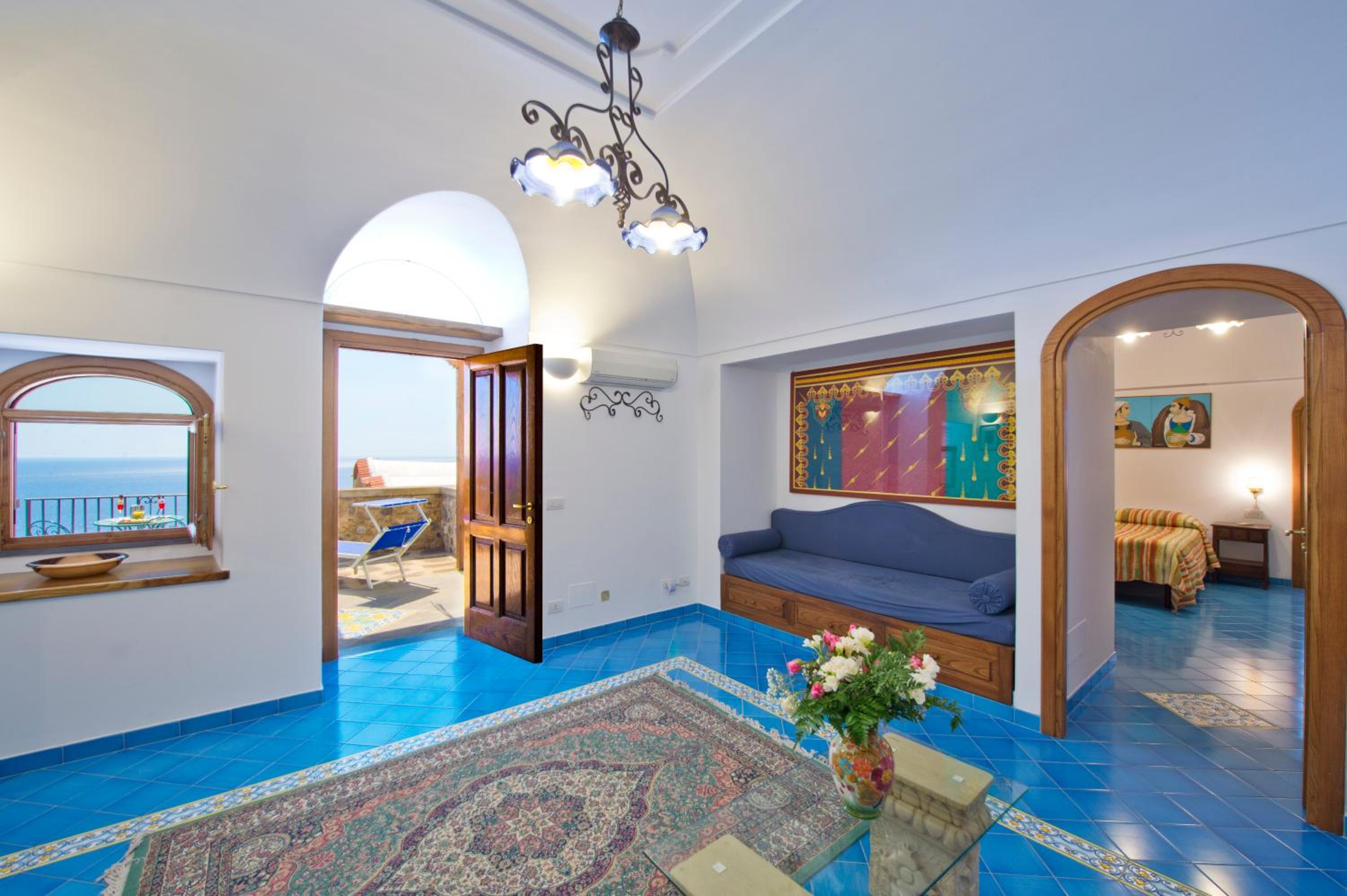 Two-Bedroom House with Terrace and Sea View