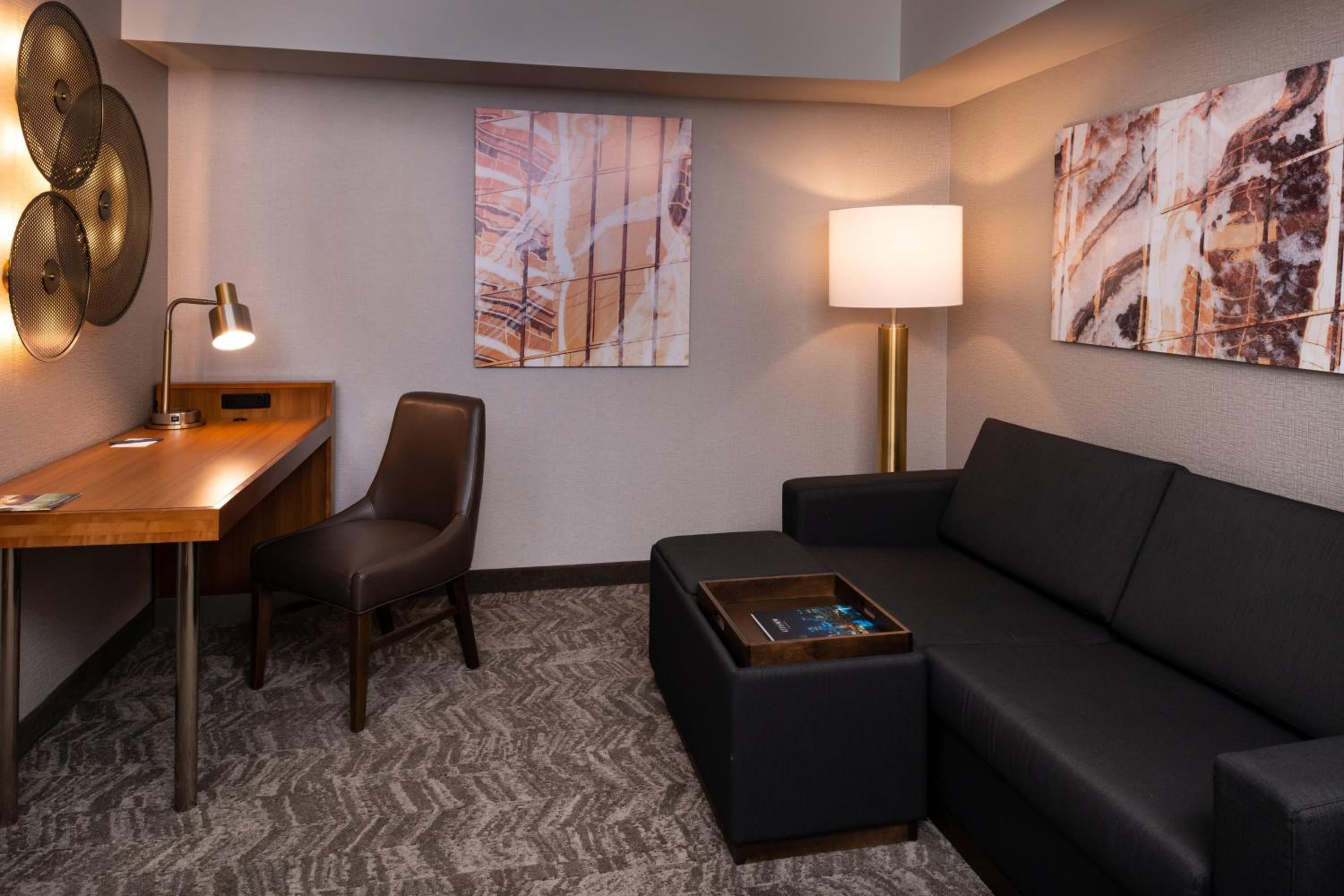 Queen Suite with Two Queen Beds and Sofa Bed