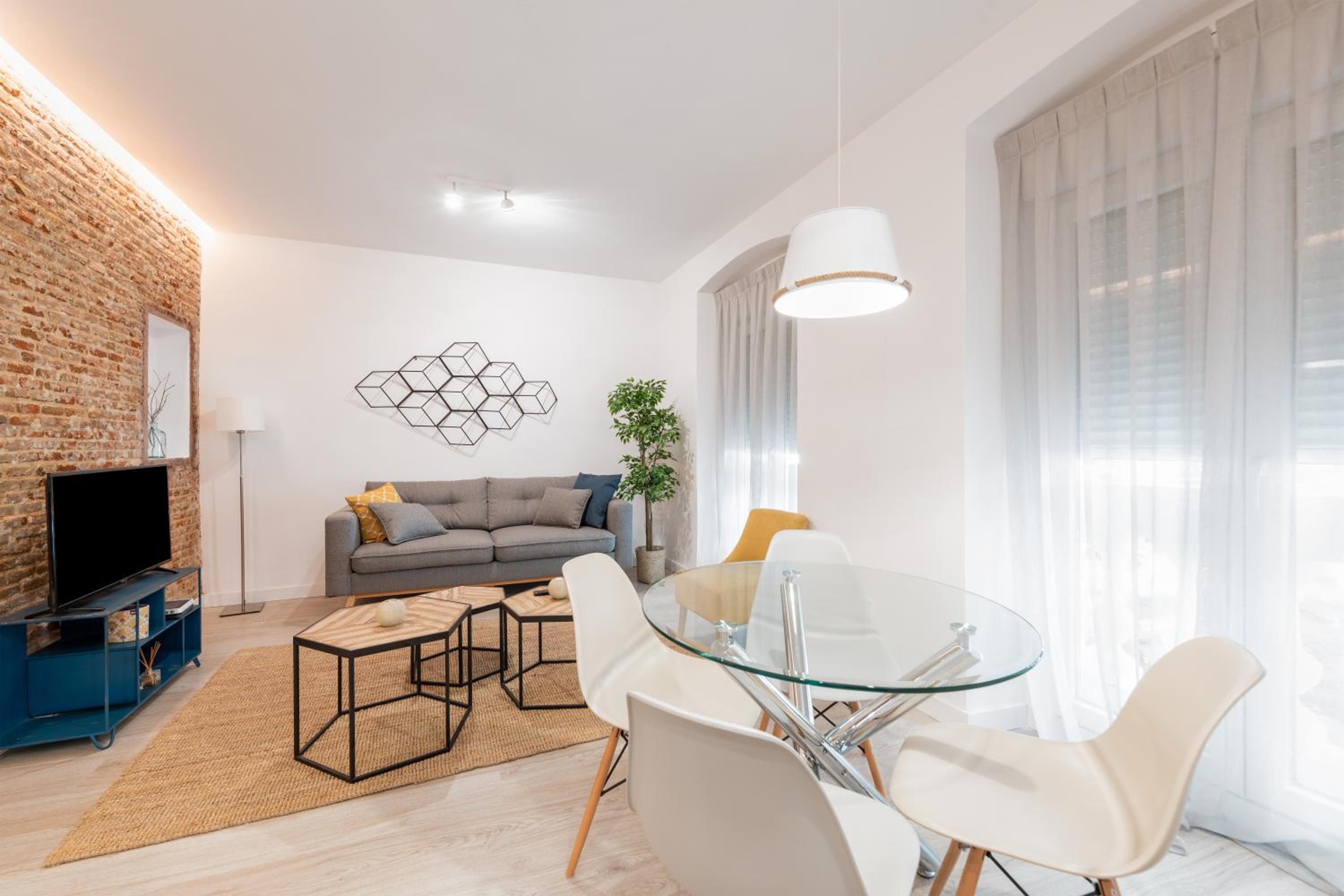 Apartamento de dos habitaciones